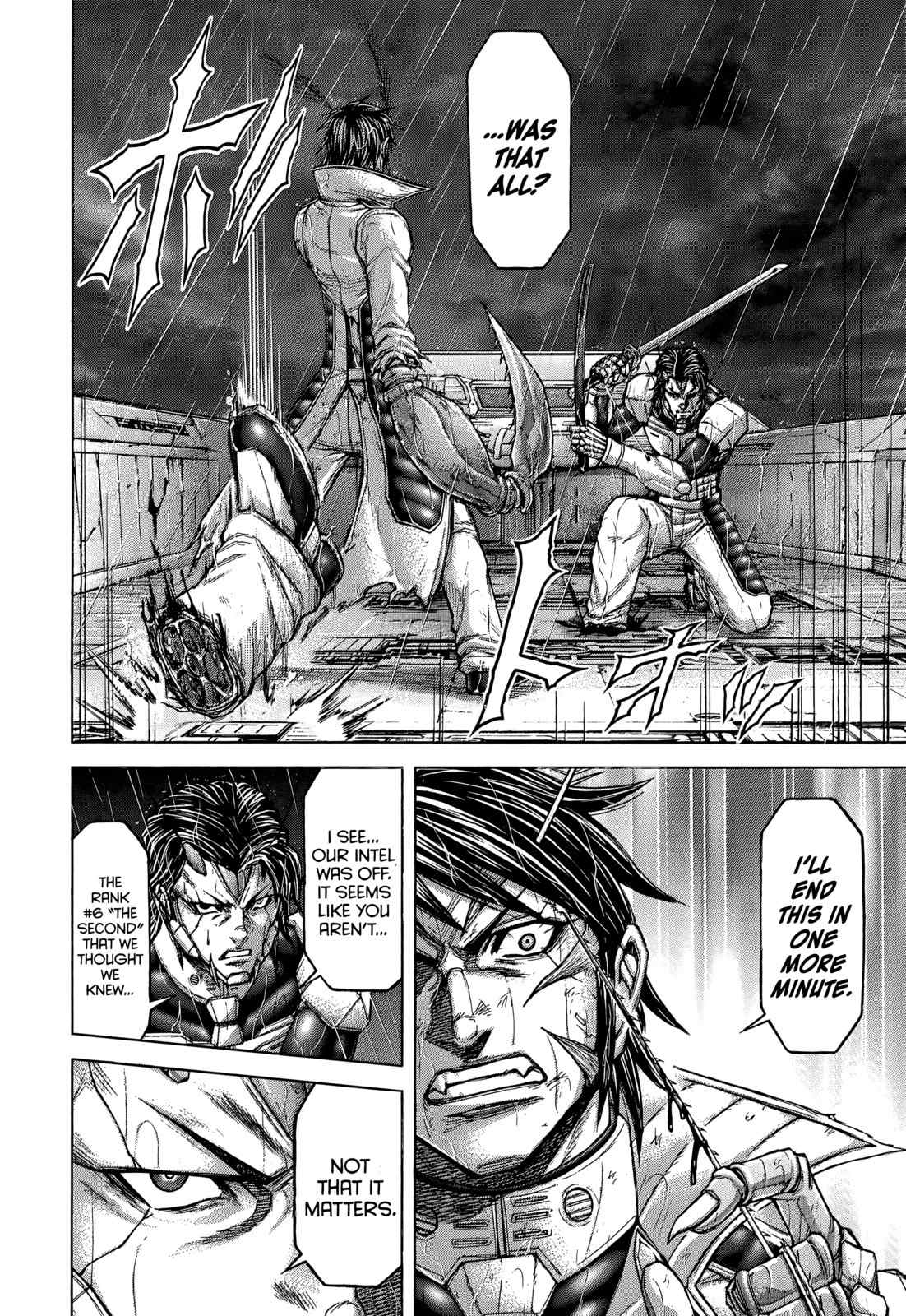 Terra Formars Chapter 124 page 17 - Chapter 124: KRABI-KRABONG: Sword and Staff