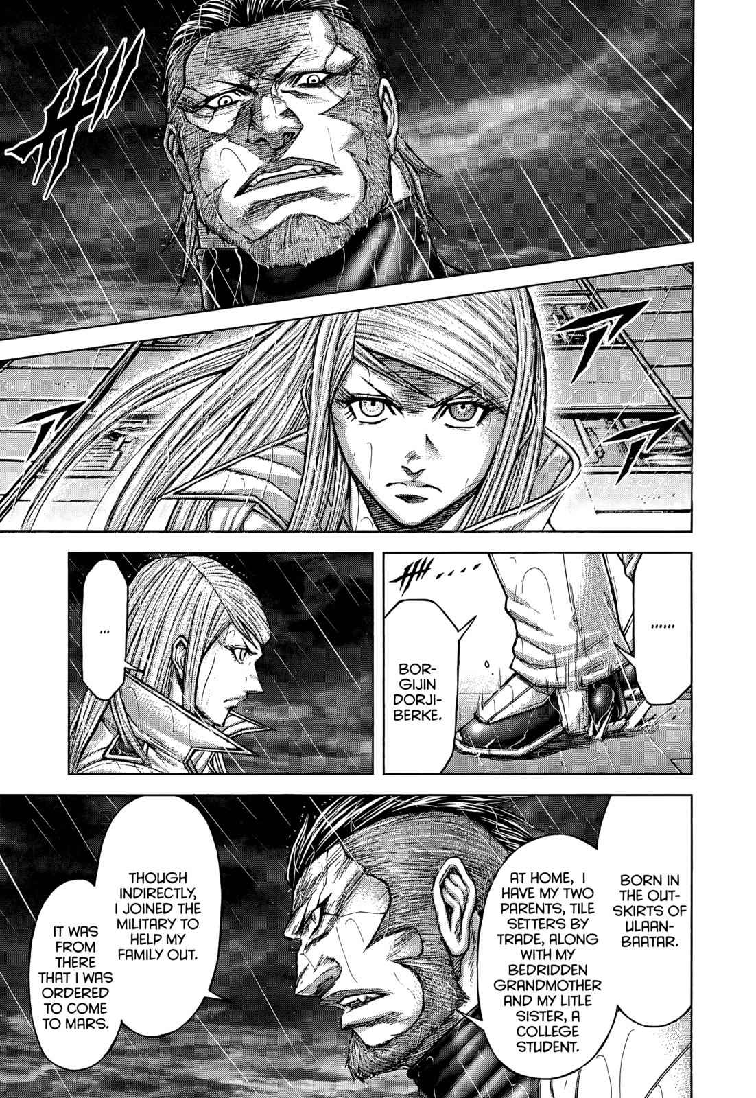 Terra Formars Chapter 124 page 5 - Chapter 124: KRABI-KRABONG: Sword and Staff