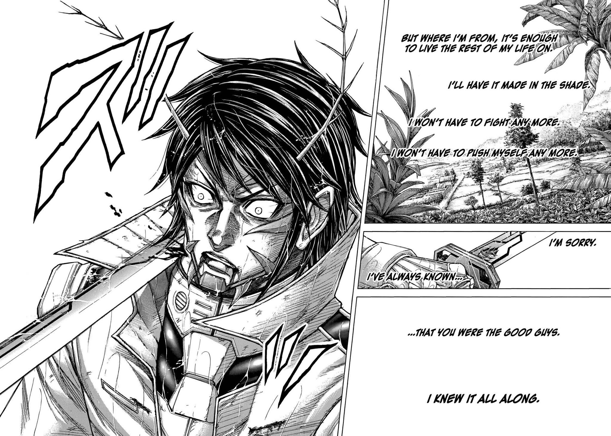 Terra Formars Chapter 125 page 16 - Chapter 125: ANOTHER ONE BITES THE DUST: The Defender and the Winner
