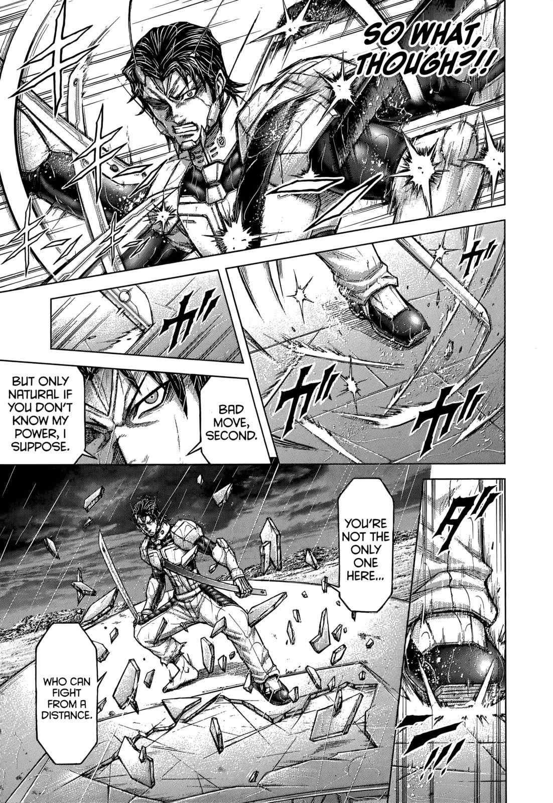 Terra Formars Chapter 125 page 5 - Chapter 125: ANOTHER ONE BITES THE DUST: The Defender and the Winner