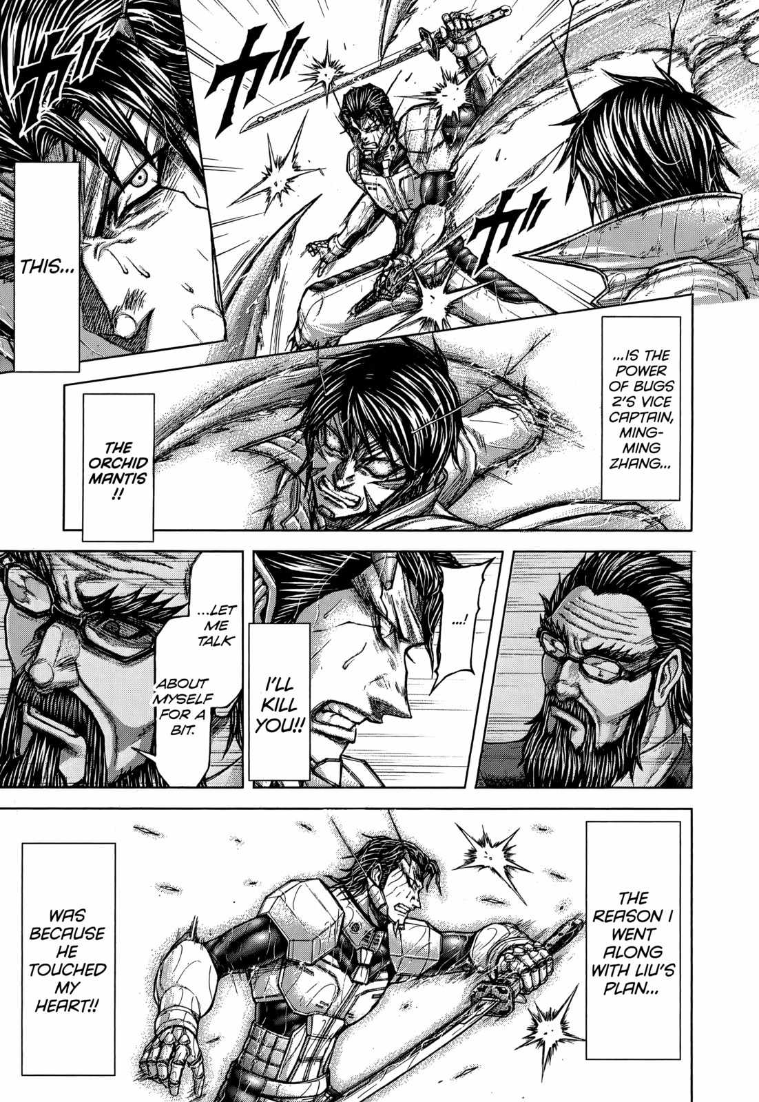 Terra Formars Chapter 126 page 10 - Chapter 126: TOO EMPTY TO LIVE, TOO YOUNG TO KILL: Two Lives