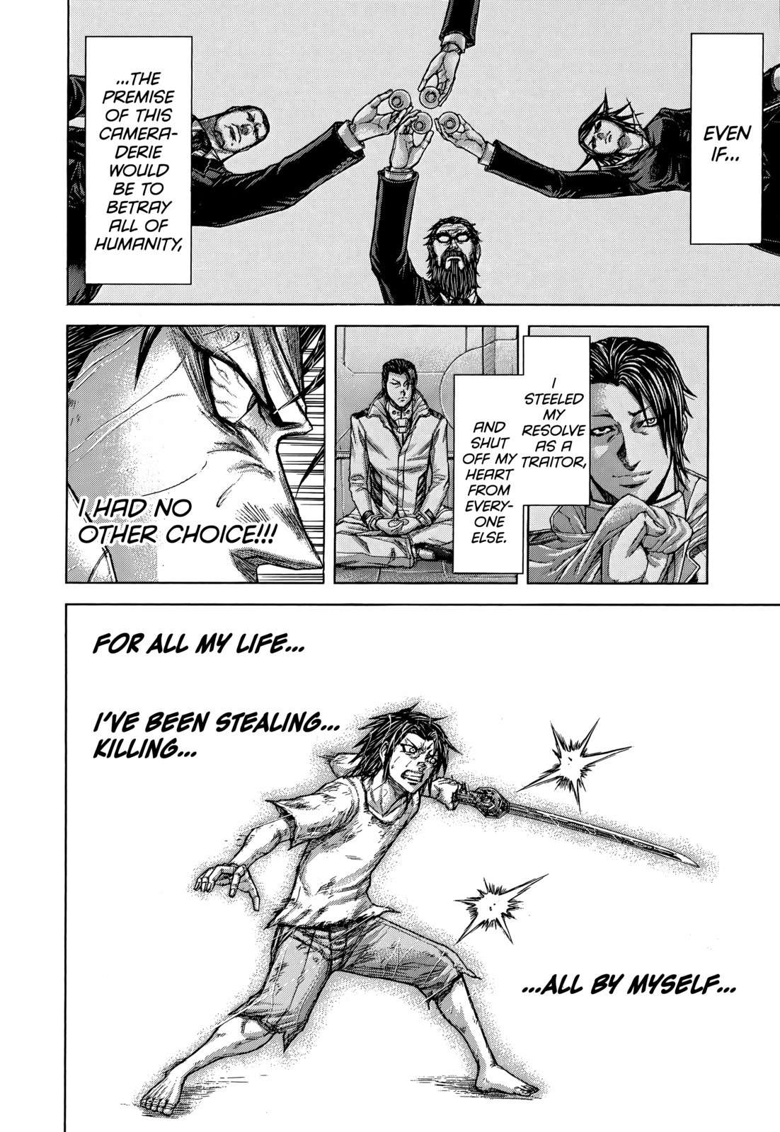 Terra Formars Chapter 126 page 11 - Chapter 126: TOO EMPTY TO LIVE, TOO YOUNG TO KILL: Two Lives
