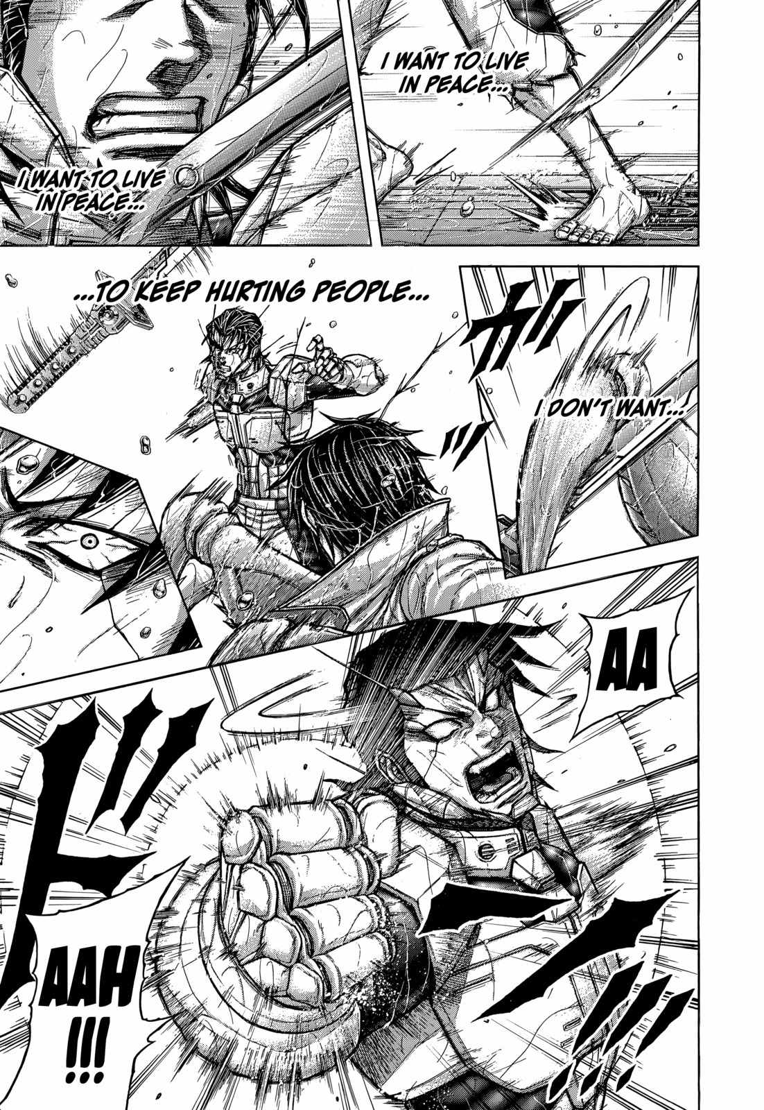Terra Formars Chapter 126 page 12 - Chapter 126: TOO EMPTY TO LIVE, TOO YOUNG TO KILL: Two Lives