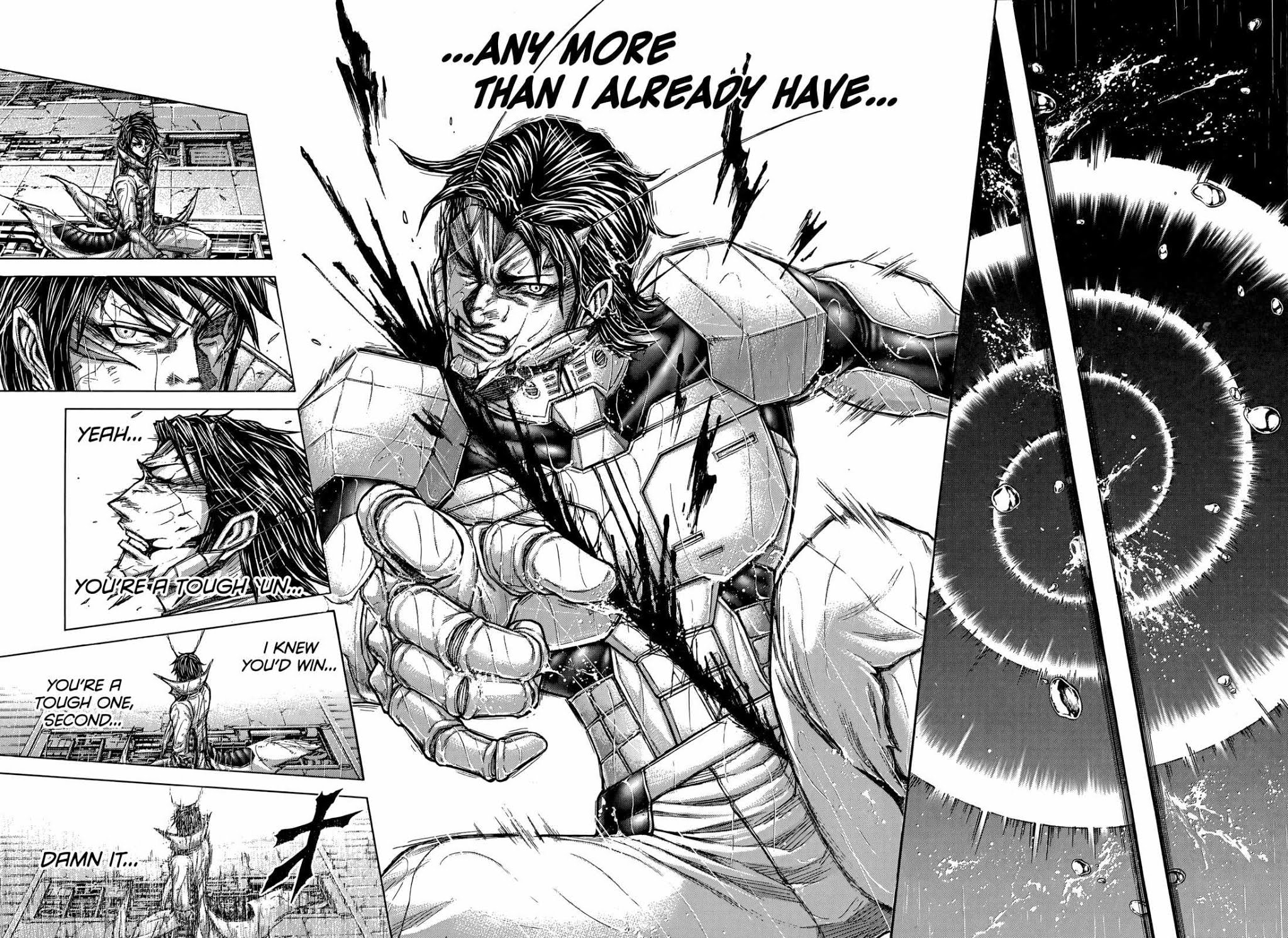 Terra Formars Chapter 126 page 13 - Chapter 126: TOO EMPTY TO LIVE, TOO YOUNG TO KILL: Two Lives