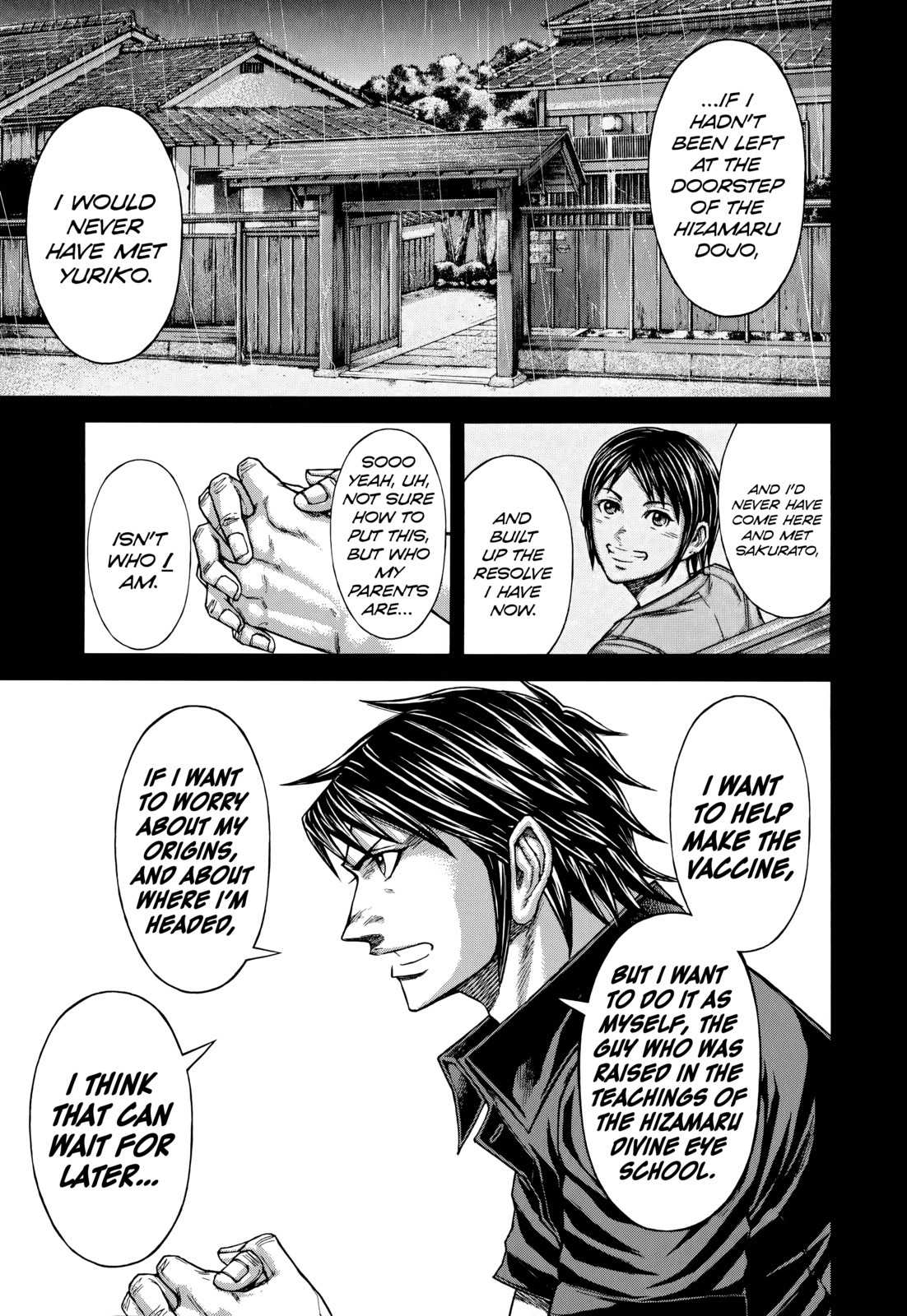 Terra Formars Chapter 126 page 4 - Chapter 126: TOO EMPTY TO LIVE, TOO YOUNG TO KILL: Two Lives