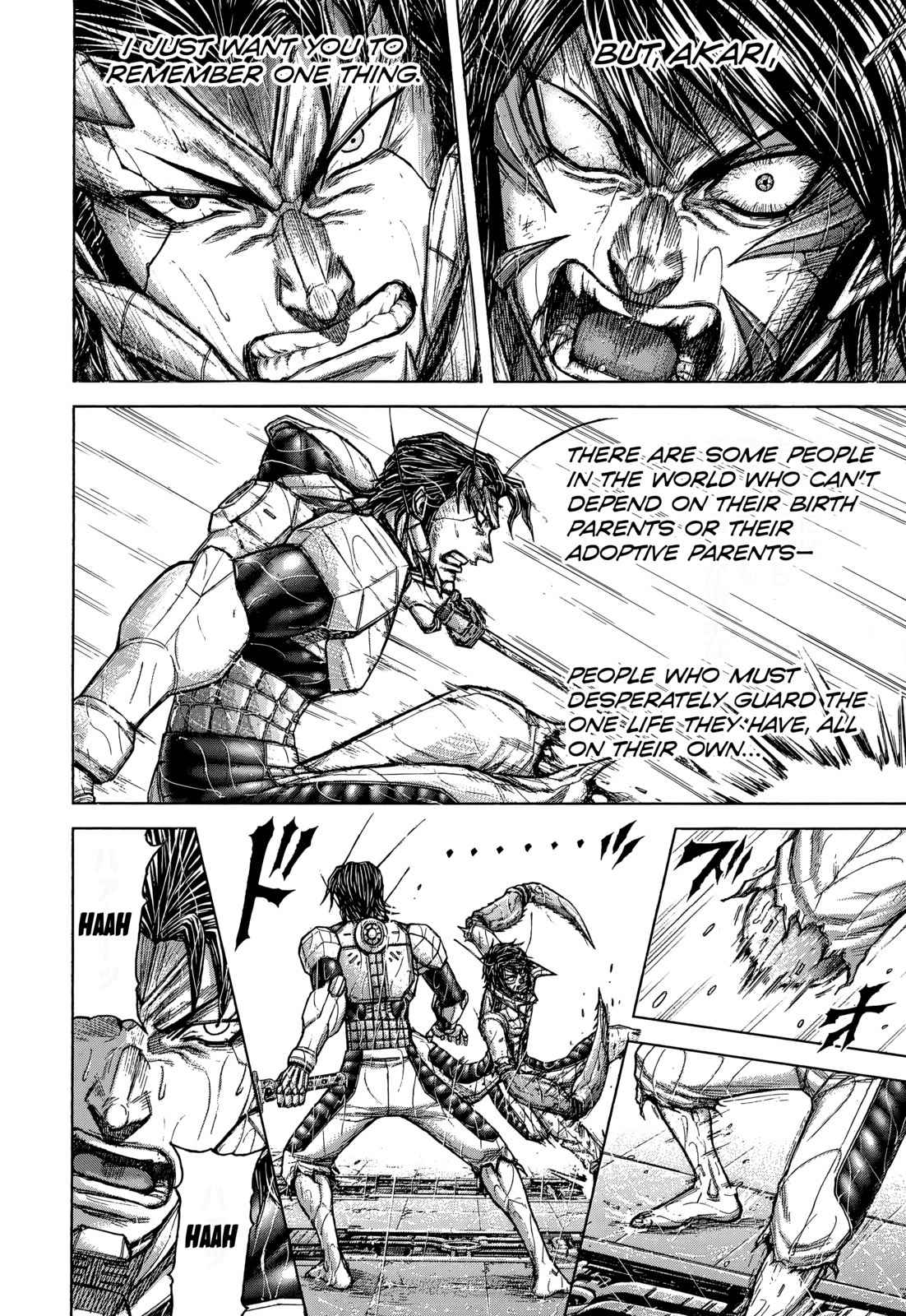 Terra Formars Chapter 126 page 9 - Chapter 126: TOO EMPTY TO LIVE, TOO YOUNG TO KILL: Two Lives