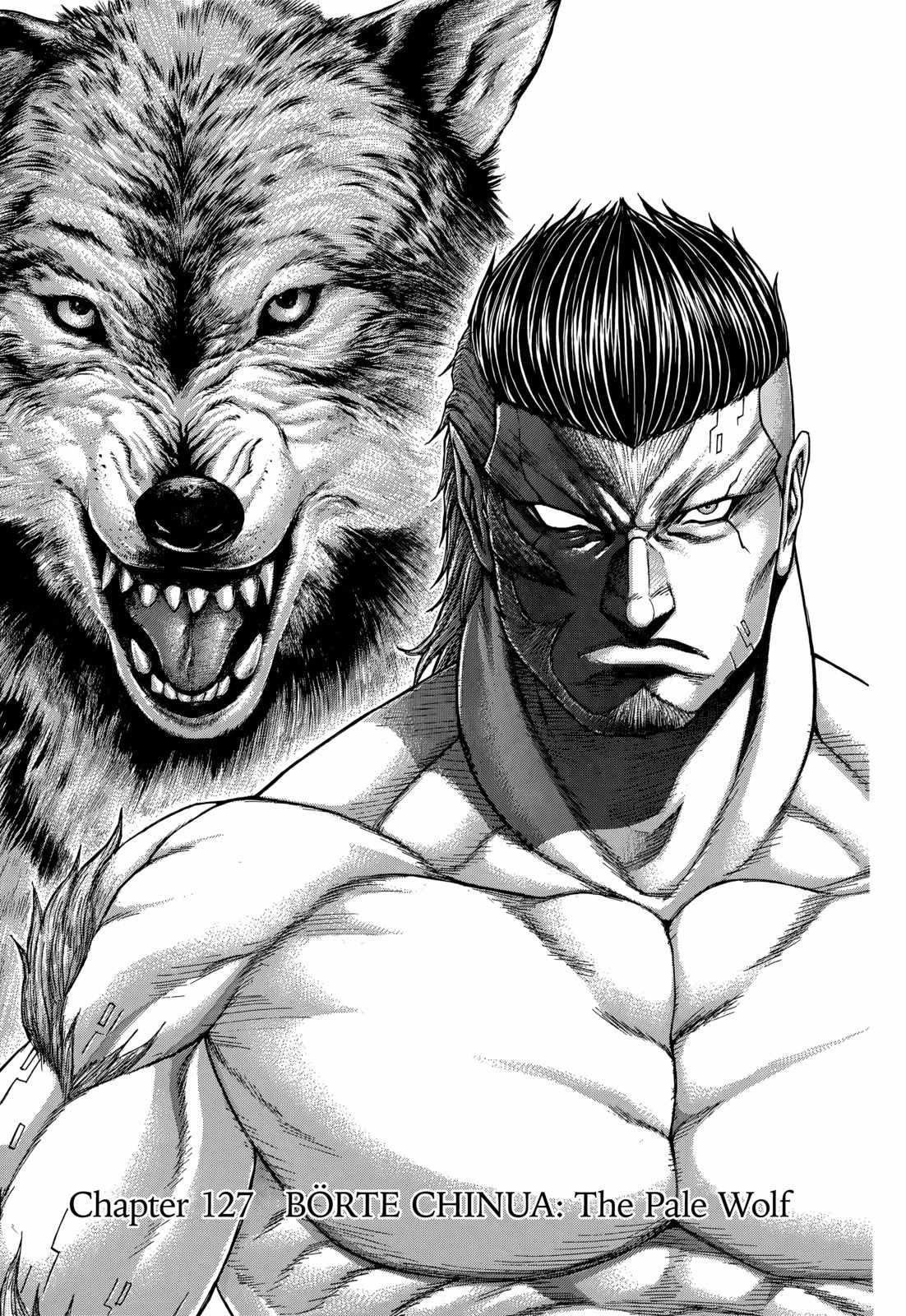 Terra Formars Chapter 127 page 1 - Chapter 127: BÖRTE CHINUA: The Pale Wolf