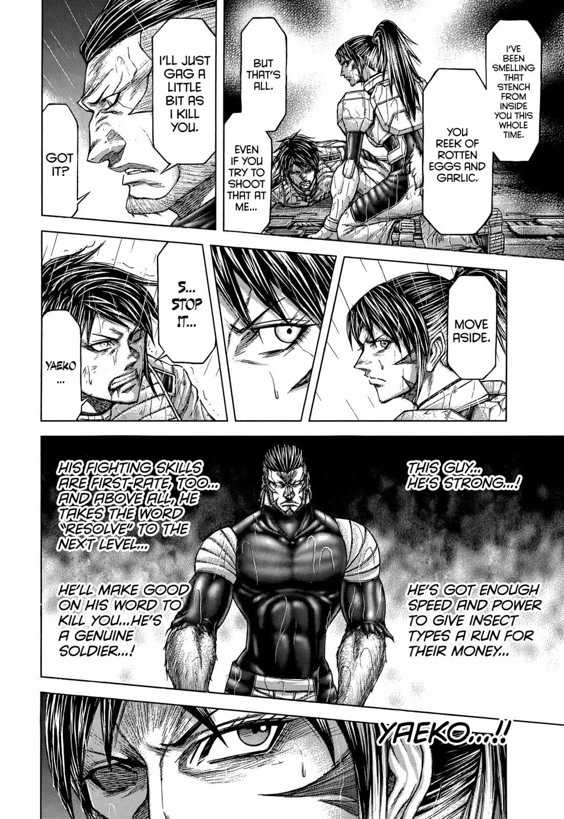 Terra Formars Chapter 127 page 10 - Chapter 127: BÖRTE CHINUA: The Pale Wolf