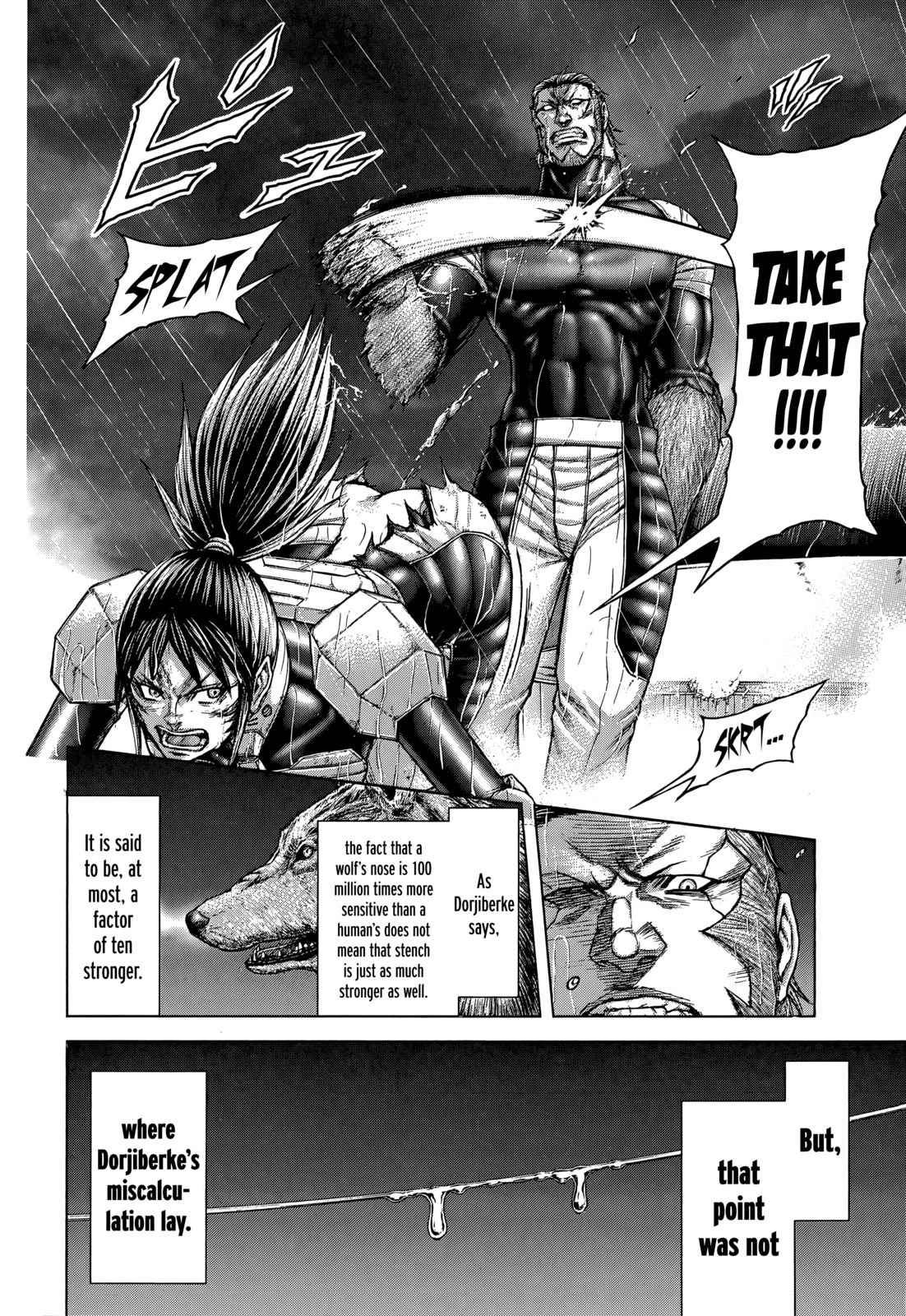 Terra Formars Chapter 127 page 12 - Chapter 127: BÖRTE CHINUA: The Pale Wolf