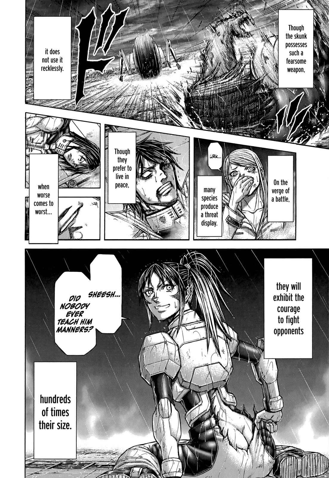 Terra Formars Chapter 127 page 18 - Chapter 127: BÖRTE CHINUA: The Pale Wolf
