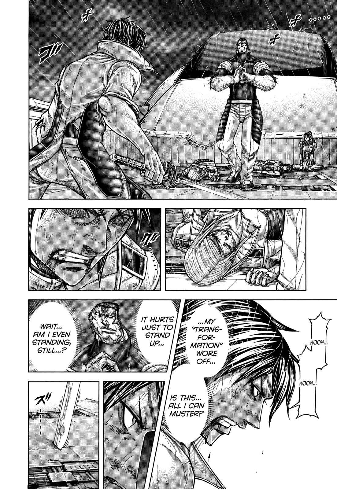 Terra Formars Chapter 127 page 2 - Chapter 127: BÖRTE CHINUA: The Pale Wolf