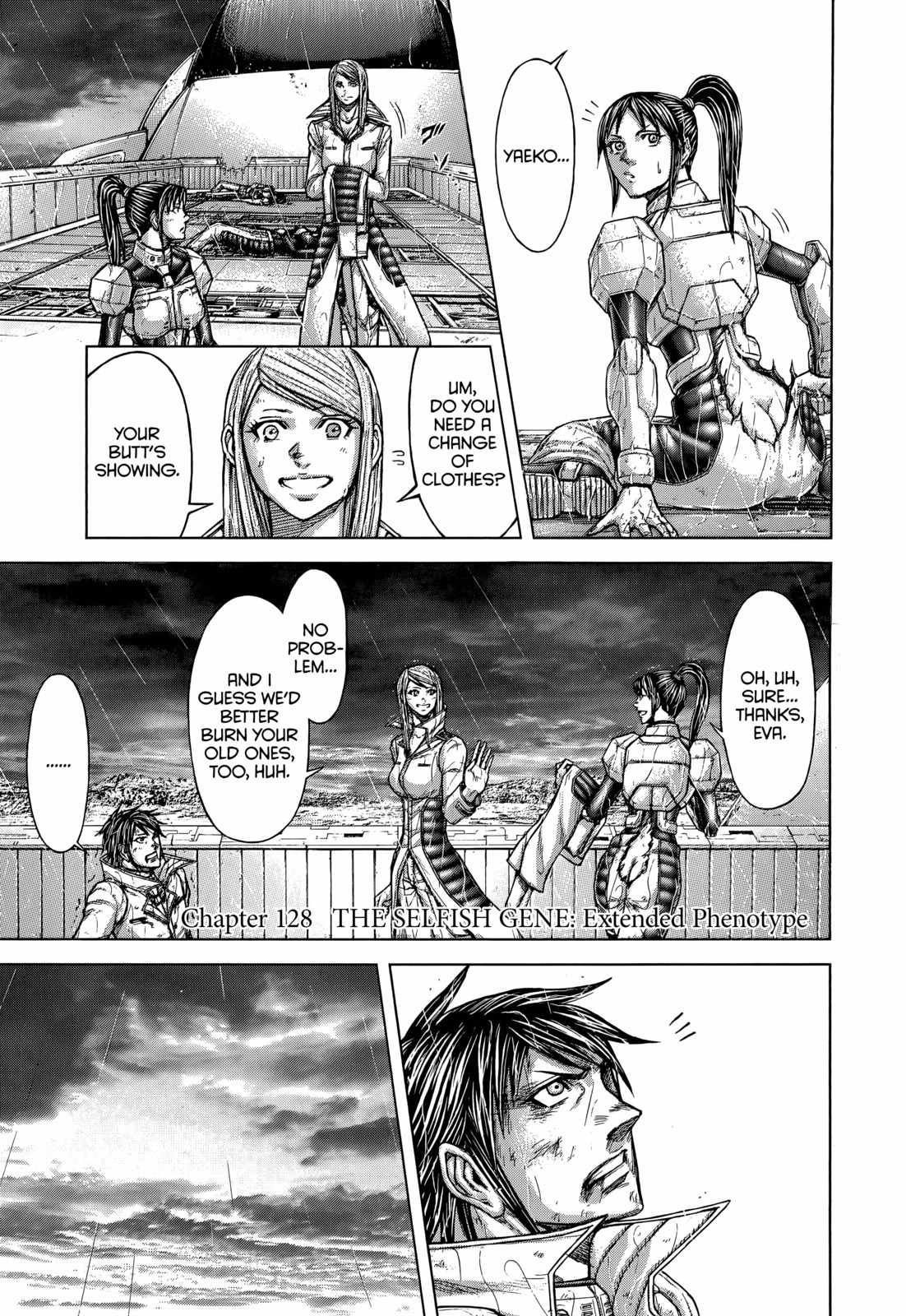 Terra Formars Chapter 128 page 1 - Chapter 128: THE SELFISH GENE: Extended Phenotype