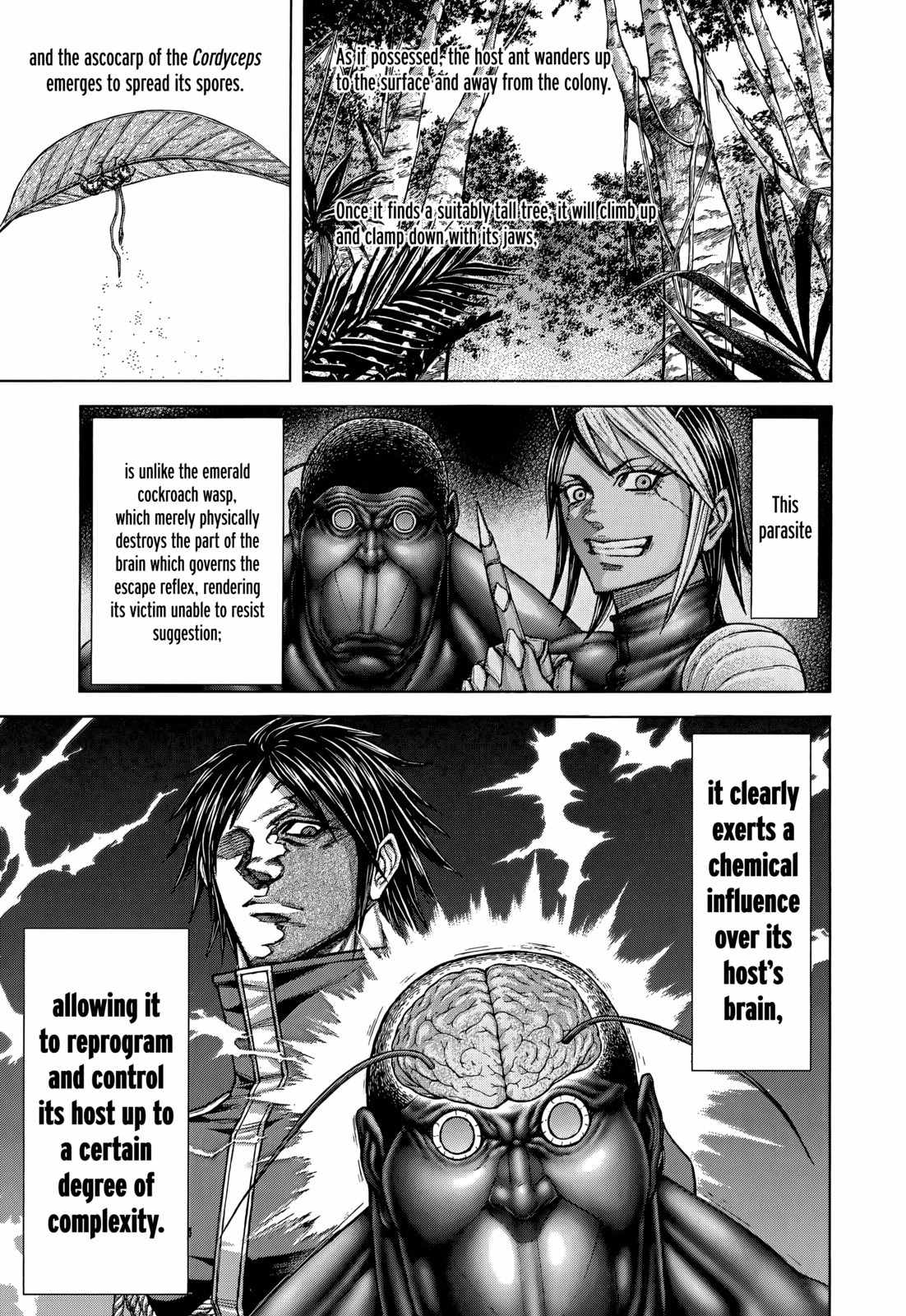 Terra Formars Chapter 128 page 11 - Chapter 128: THE SELFISH GENE: Extended Phenotype