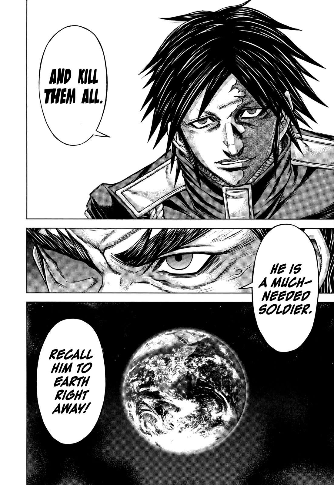 Terra Formars Chapter 128 page 16 - Chapter 128: THE SELFISH GENE: Extended Phenotype