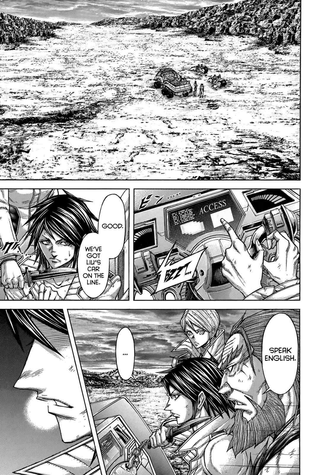 Terra Formars Chapter 128 page 3 - Chapter 128: THE SELFISH GENE: Extended Phenotype