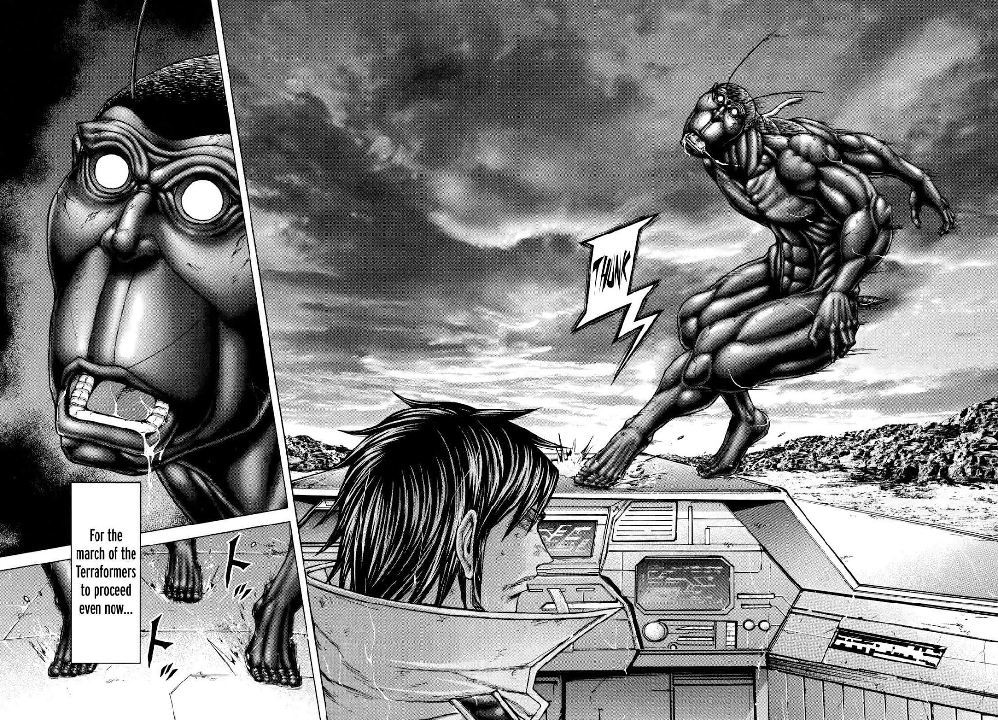 Terra Formars Chapter 128 page 4 - Chapter 128: THE SELFISH GENE: Extended Phenotype