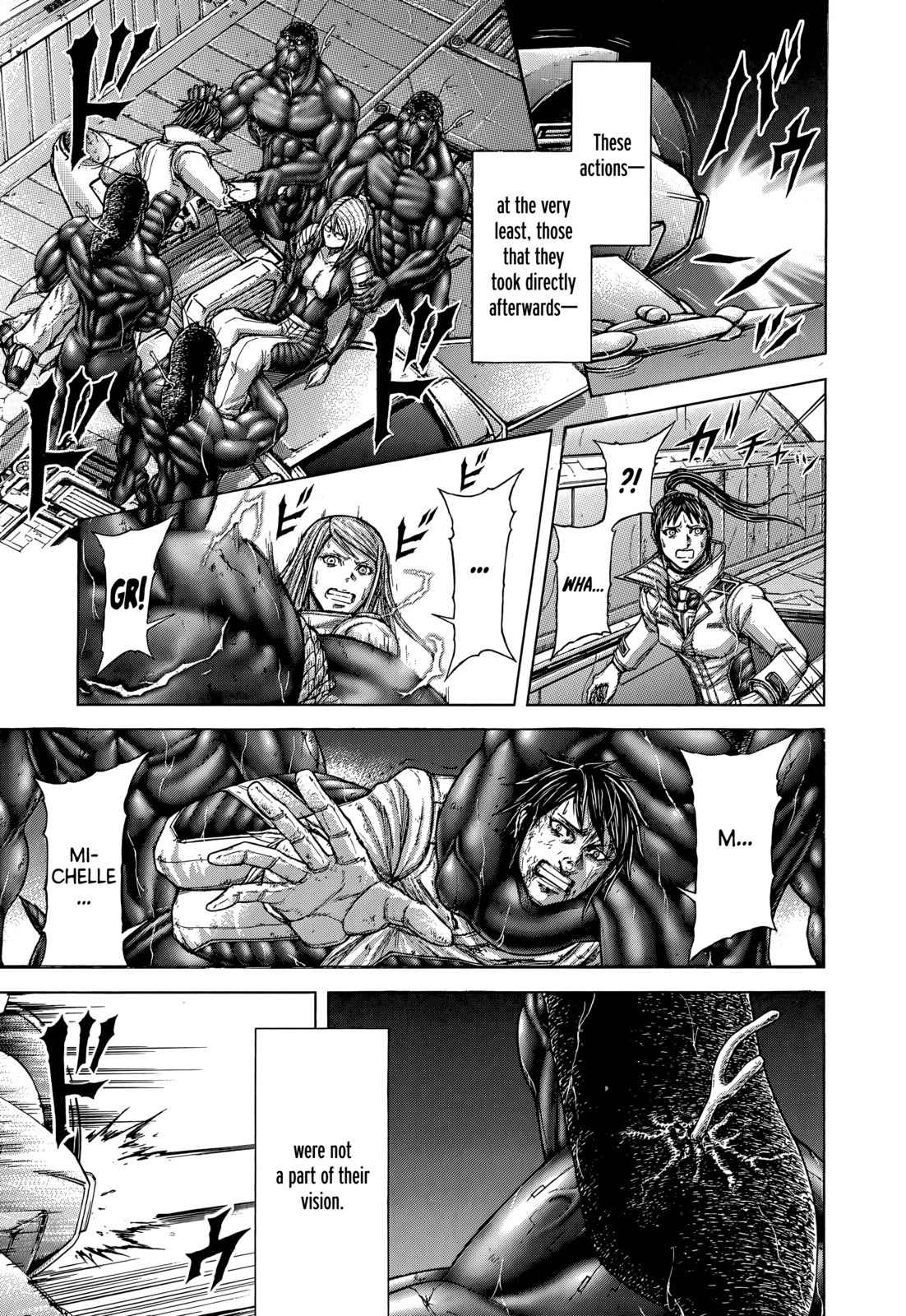 Terra Formars Chapter 128 page 8 - Chapter 128: THE SELFISH GENE: Extended Phenotype