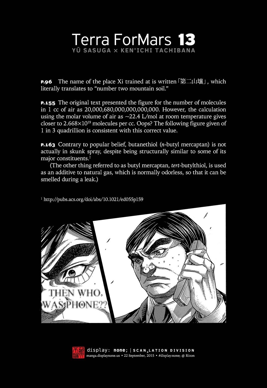 Terra Formars Chapter 129 page 19 - Chapter 129: TERRA FOR MARS: For Whom?