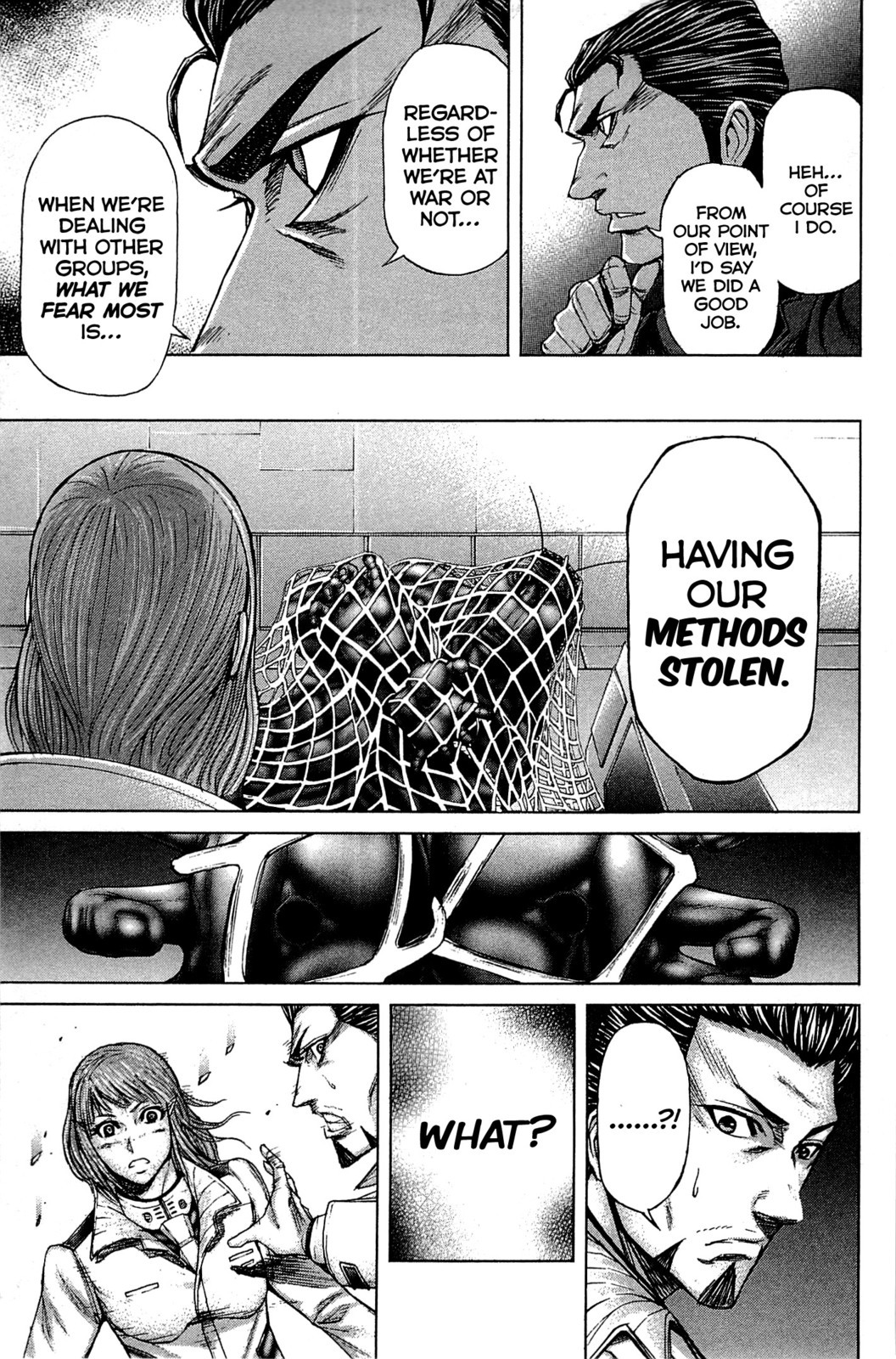 Terra Formars Chapter 13 page 15 - Chapter 13: OPEN FIRE