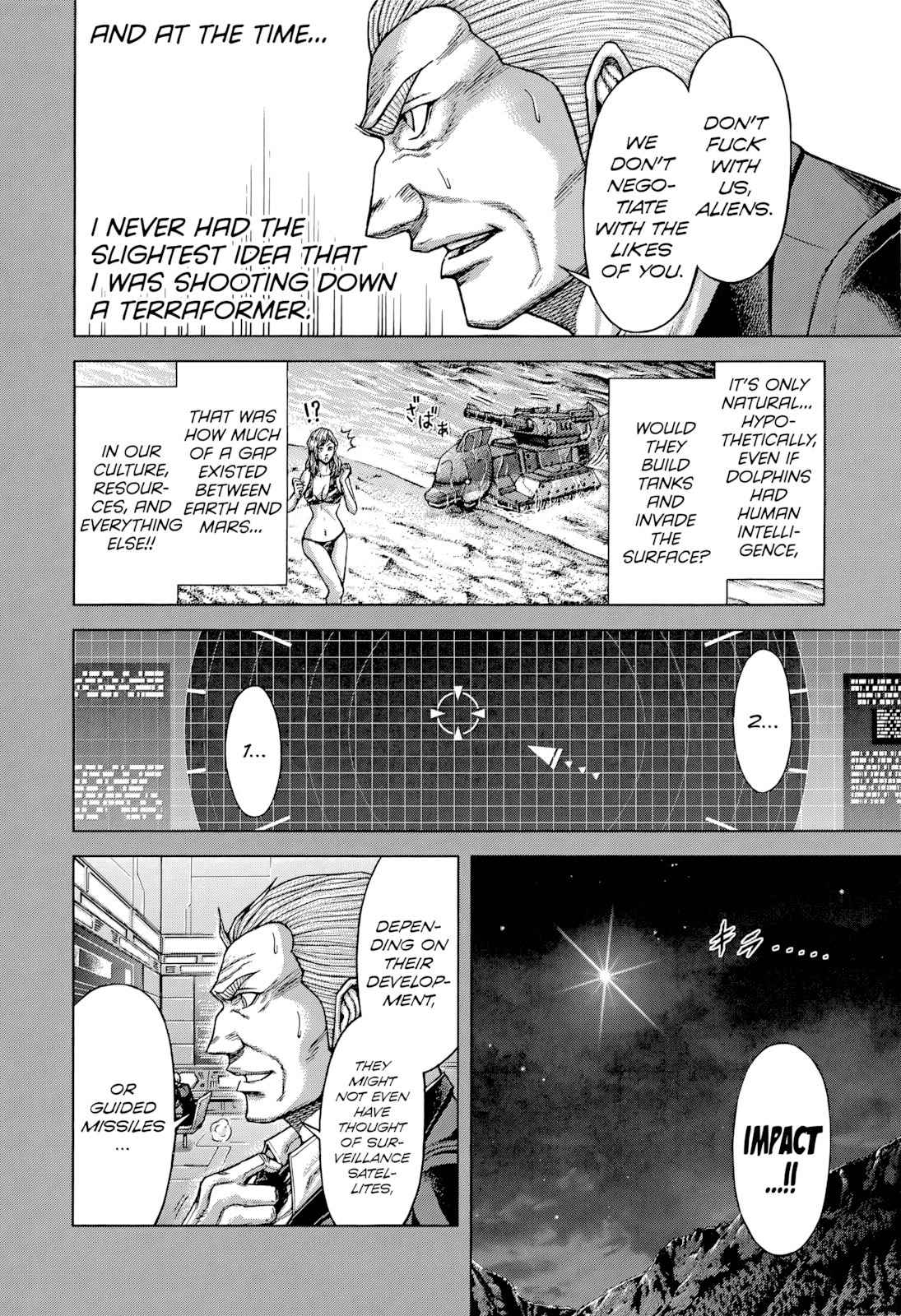 Terra Formars Chapter 130 page 13 - Chapter 130: HATERS AGAIN: Hell's Crown Prince Only Lives Twice