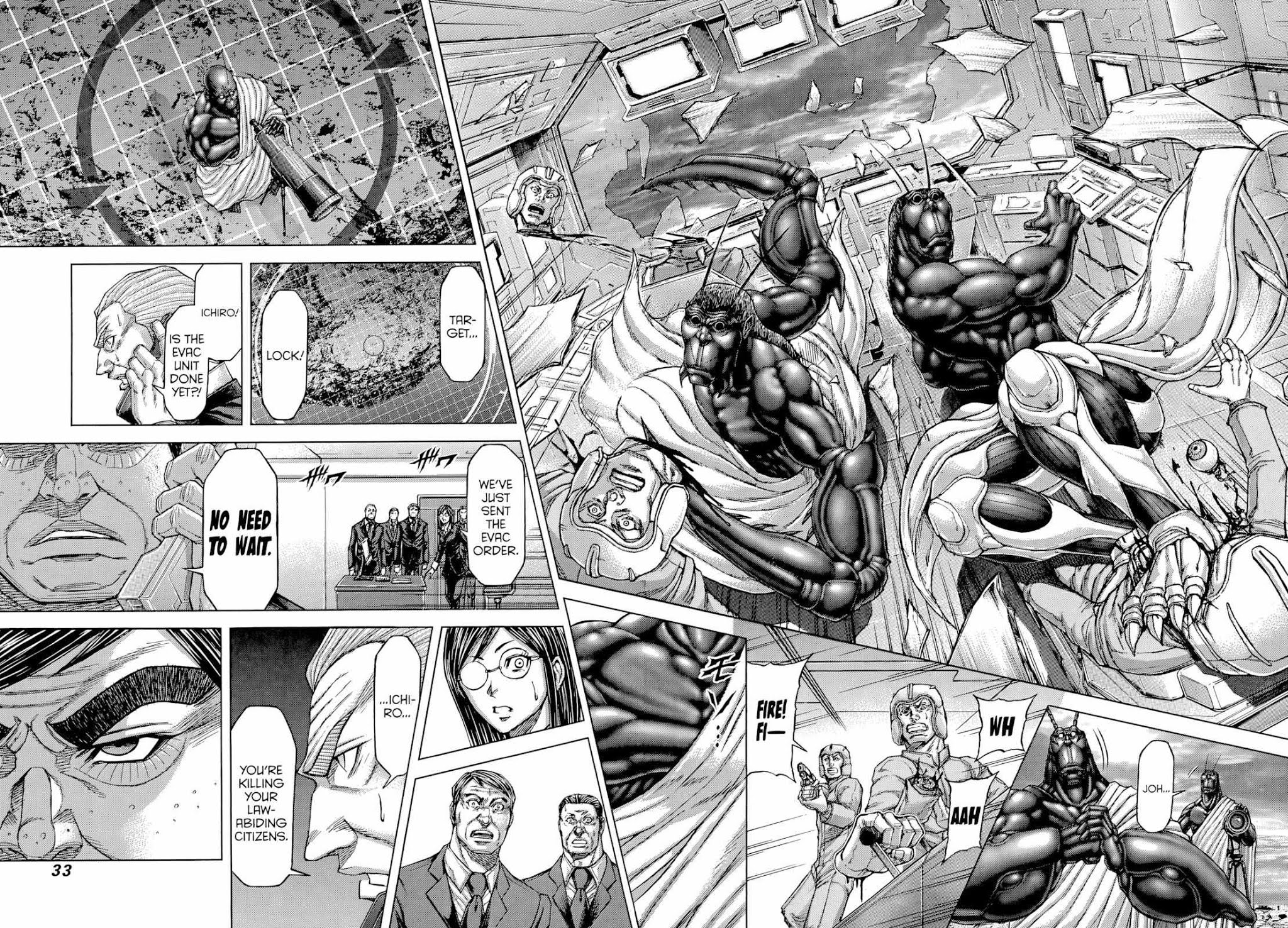 Terra Formars Chapter 131 page 12 - Chapter 131: HELL YEAH!: Murderous Harmony