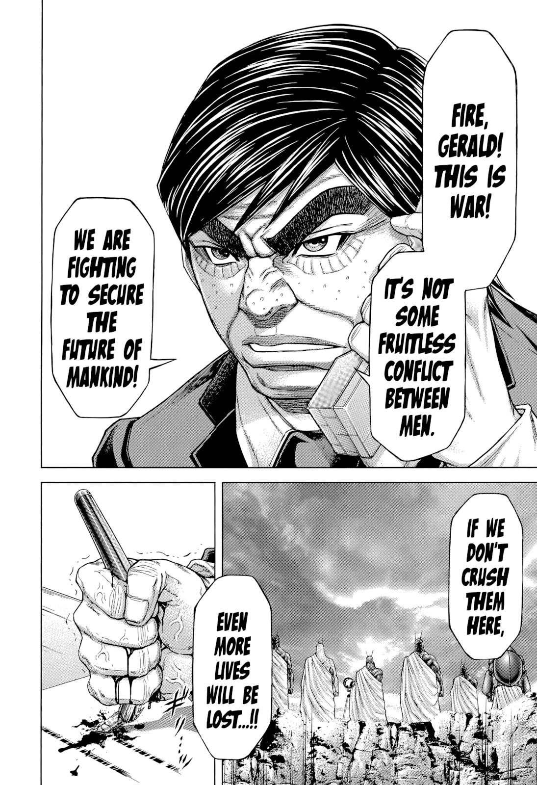 Terra Formars Chapter 131 page 13 - Chapter 131: HELL YEAH!: Murderous Harmony