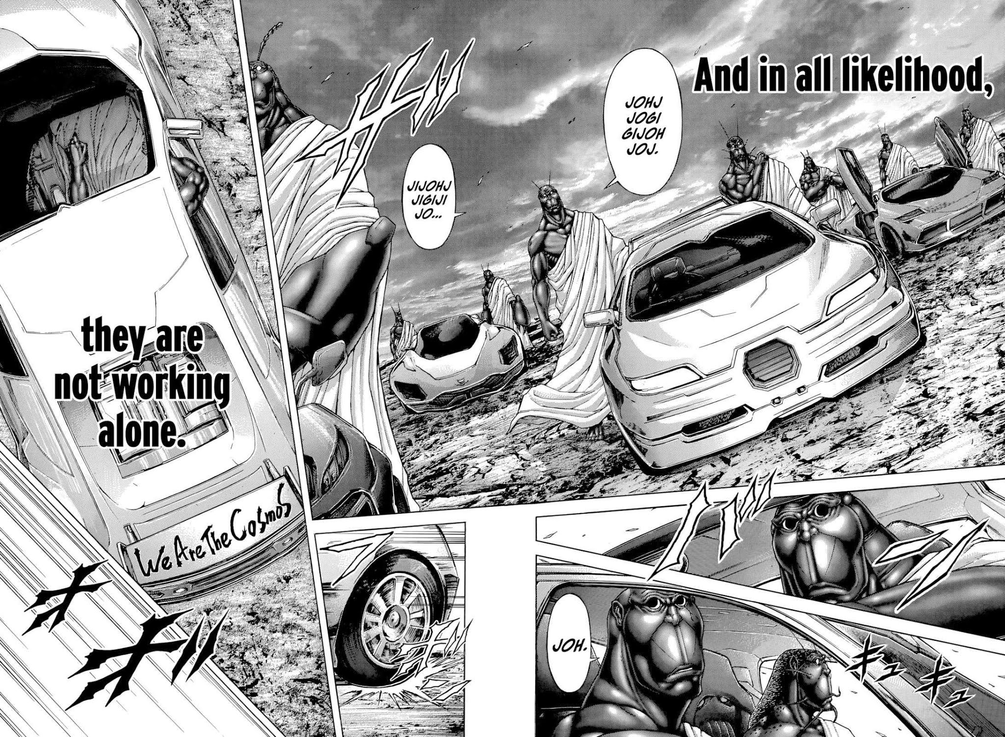 Terra Formars Chapter 132 page 12 - Chapter 132: MARCHING OUT OF PAGANS: The Strangers' Advance
