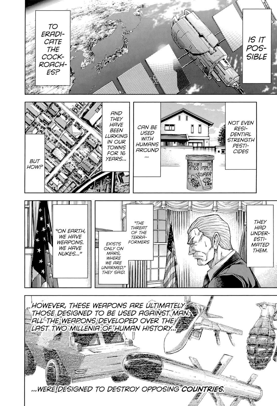 Terra Formars Chapter 132 page 13 - Chapter 132: MARCHING OUT OF PAGANS: The Strangers' Advance