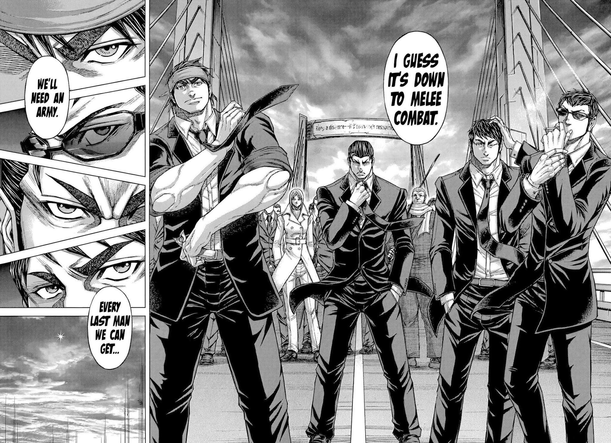 Terra Formars Chapter 132 page 15 - Chapter 132: MARCHING OUT OF PAGANS: The Strangers' Advance