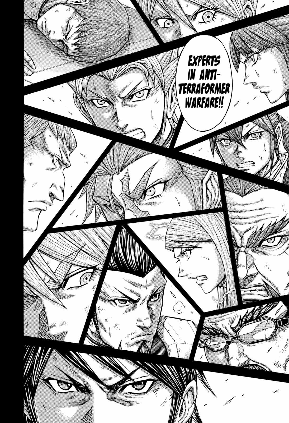 Terra Formars Chapter 132 page 16 - Chapter 132: MARCHING OUT OF PAGANS: The Strangers' Advance