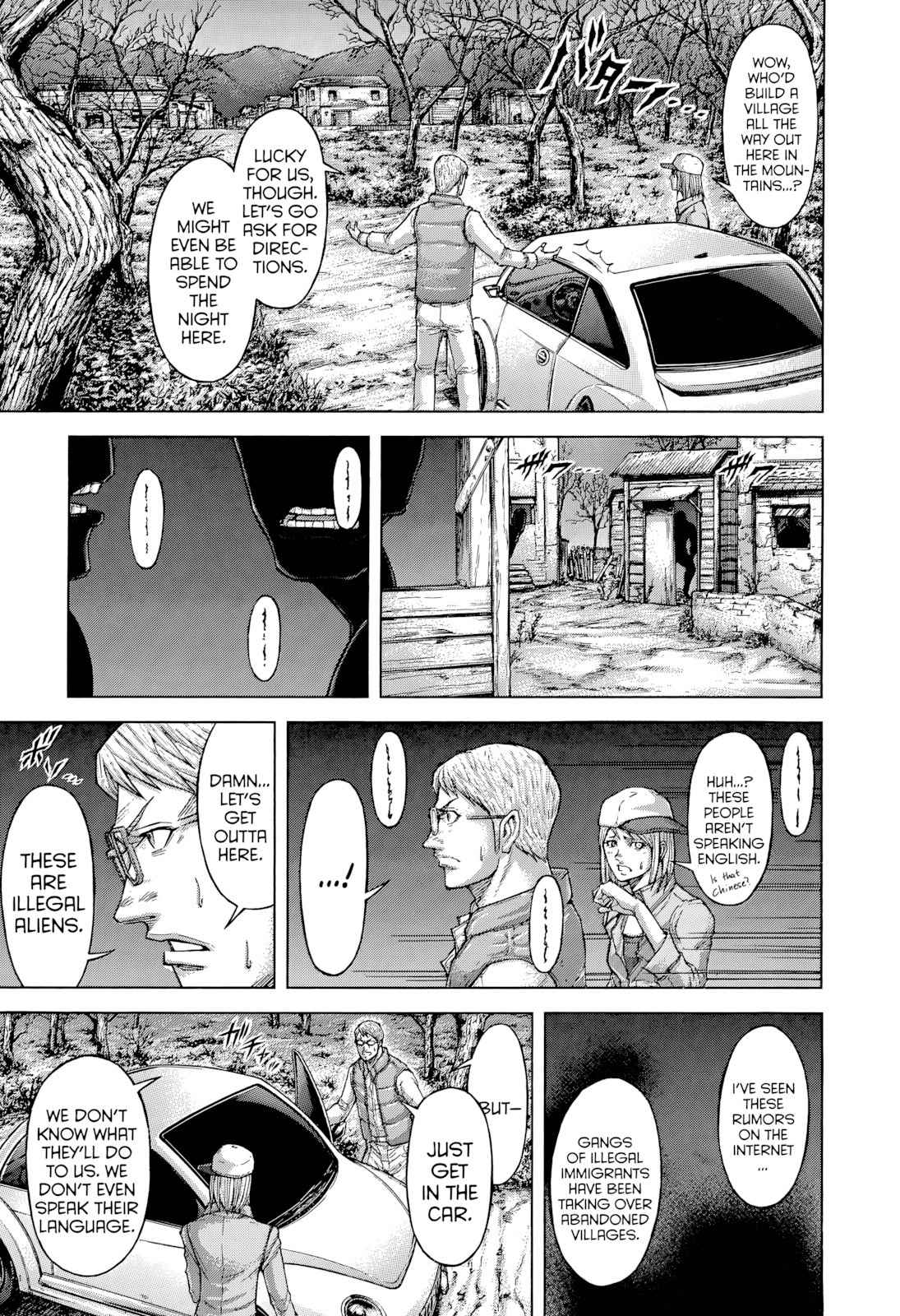 Terra Formars Chapter 132 page 3 - Chapter 132: MARCHING OUT OF PAGANS: The Strangers' Advance