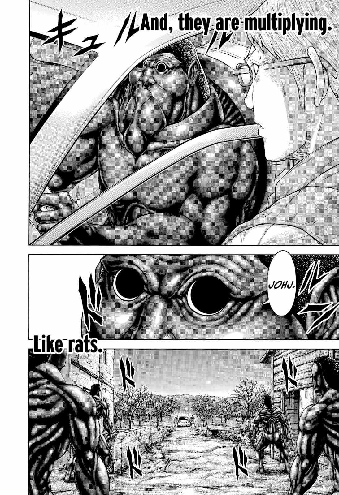 Terra Formars Chapter 132 page 4 - Chapter 132: MARCHING OUT OF PAGANS: The Strangers' Advance