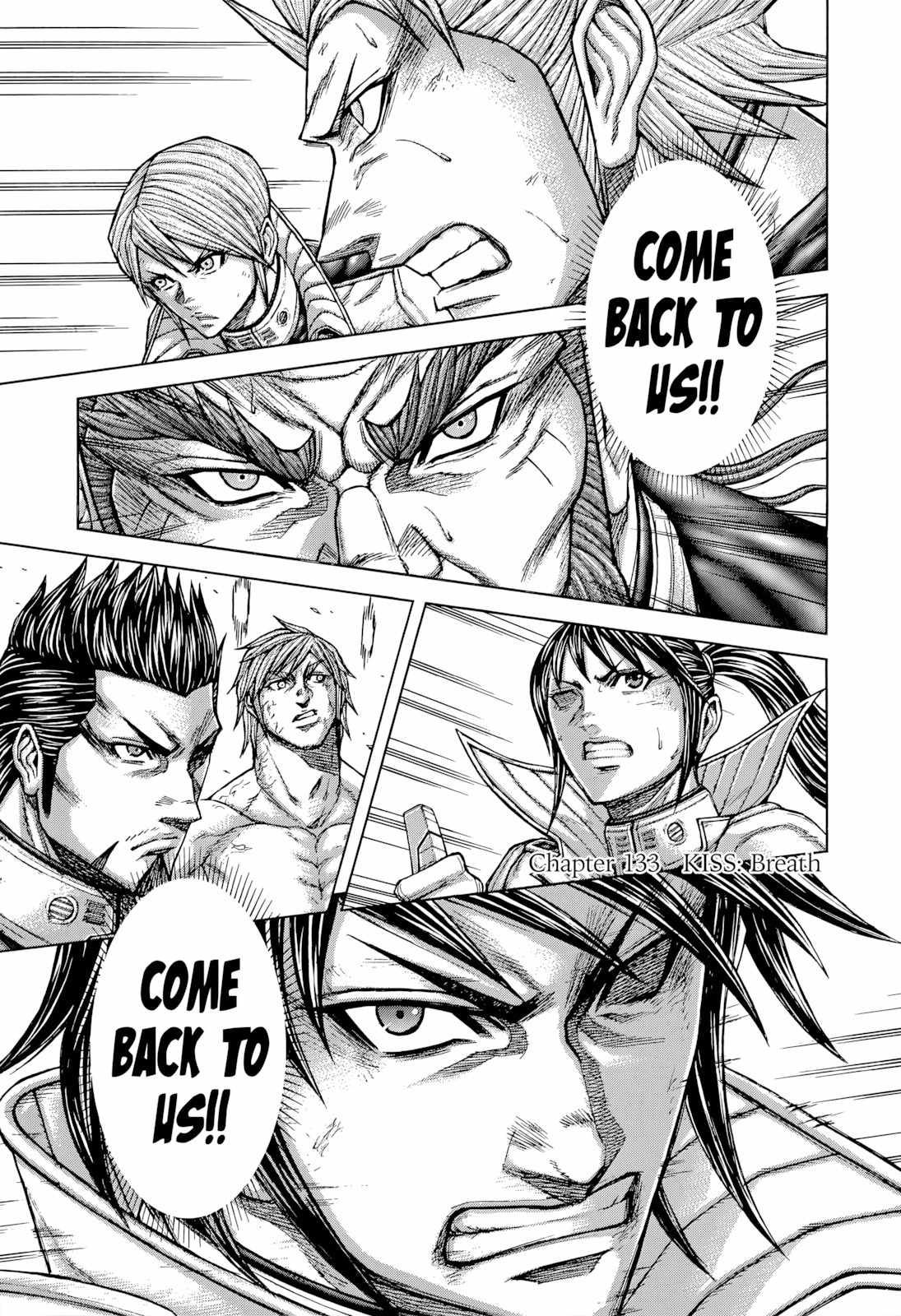 Terra Formars Chapter 133 page 1 - Chapter 133: KISS: Breath