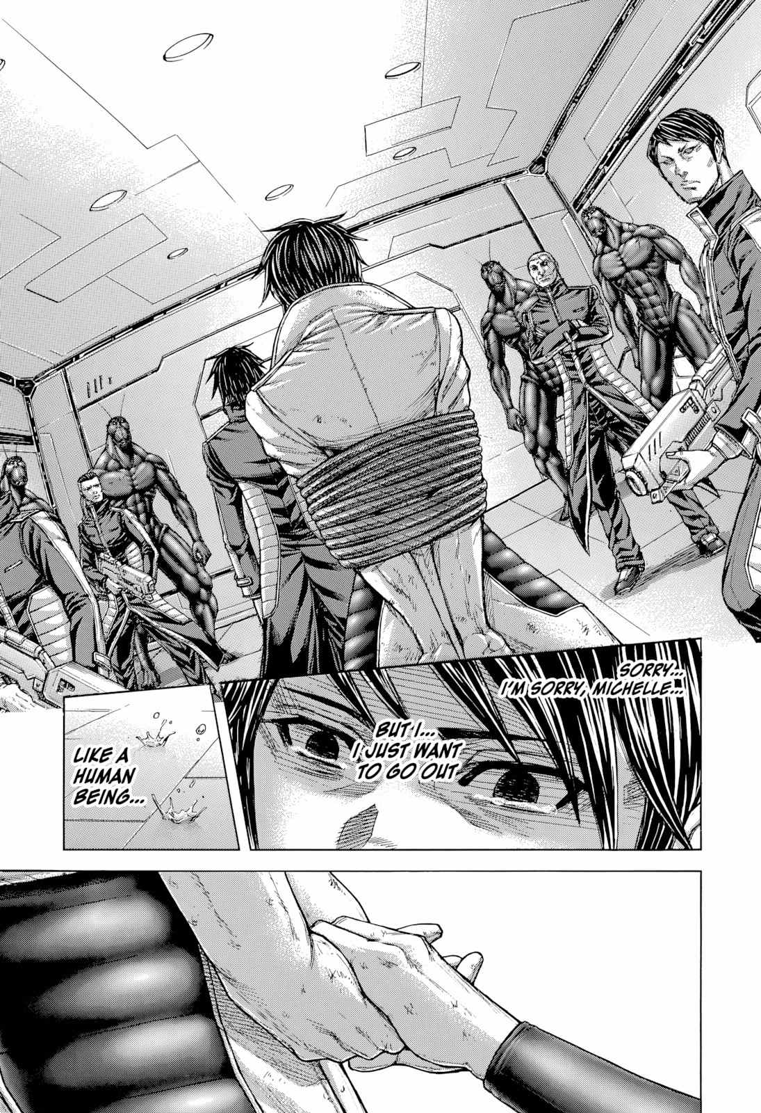 Terra Formars Chapter 133 page 10 - Chapter 133: KISS: Breath