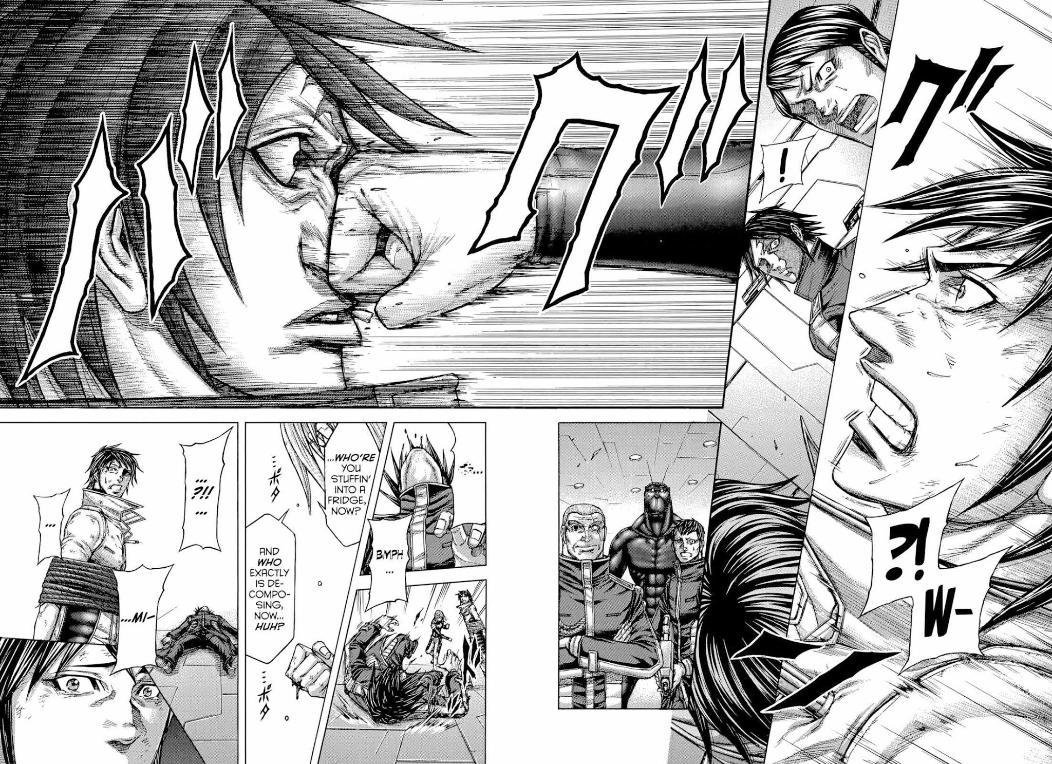 Terra Formars Chapter 133 page 11 - Chapter 133: KISS: Breath