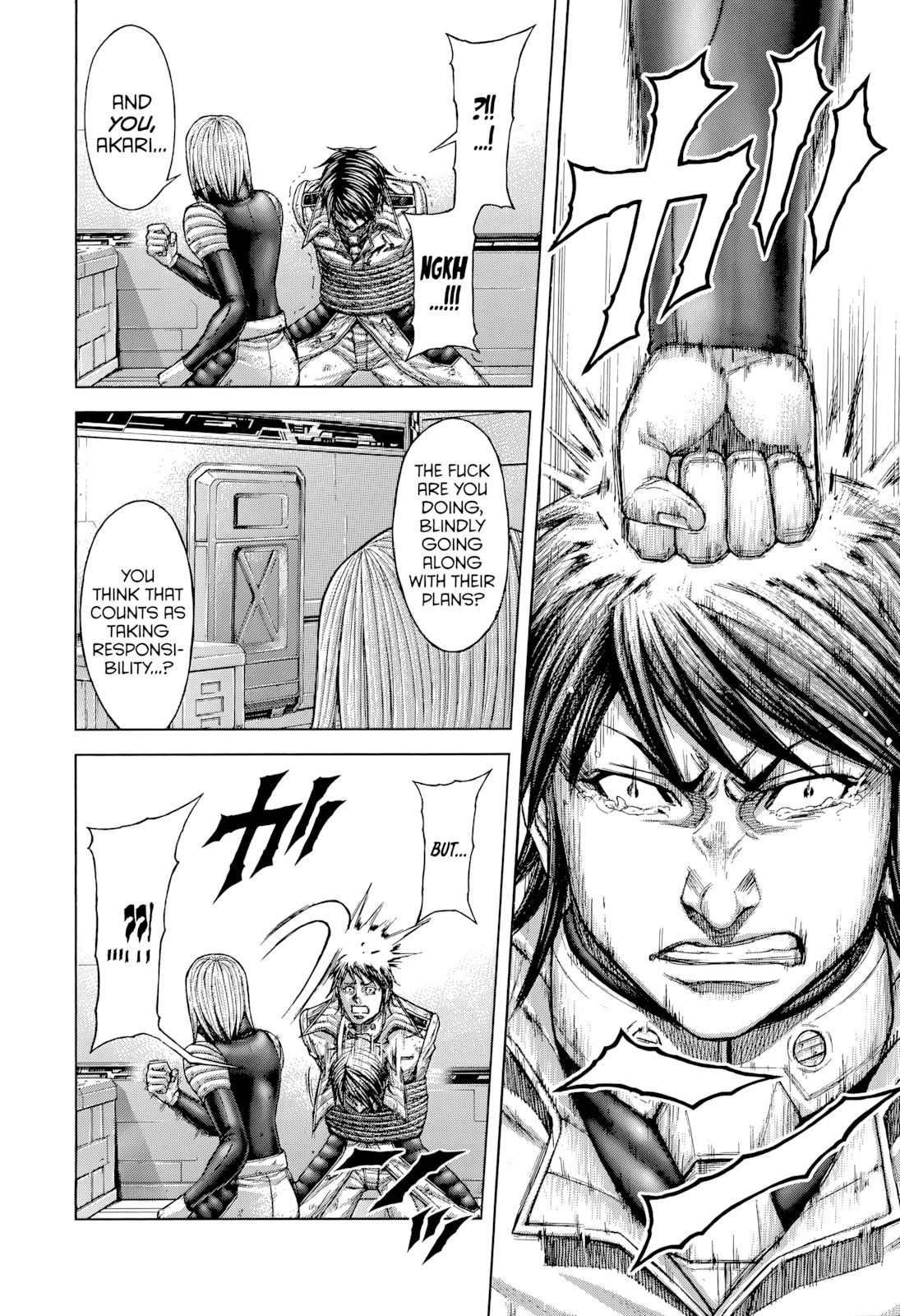 Terra Formars Chapter 133 page 12 - Chapter 133: KISS: Breath