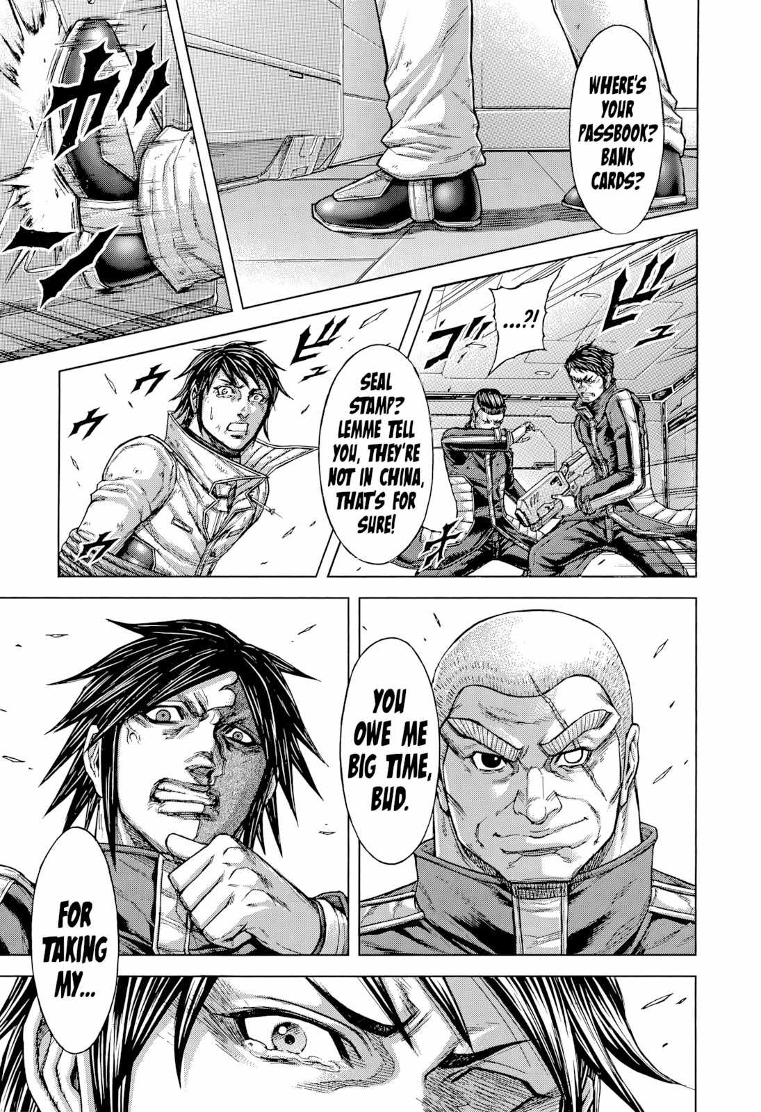 Terra Formars Chapter 133 page 13 - Chapter 133: KISS: Breath