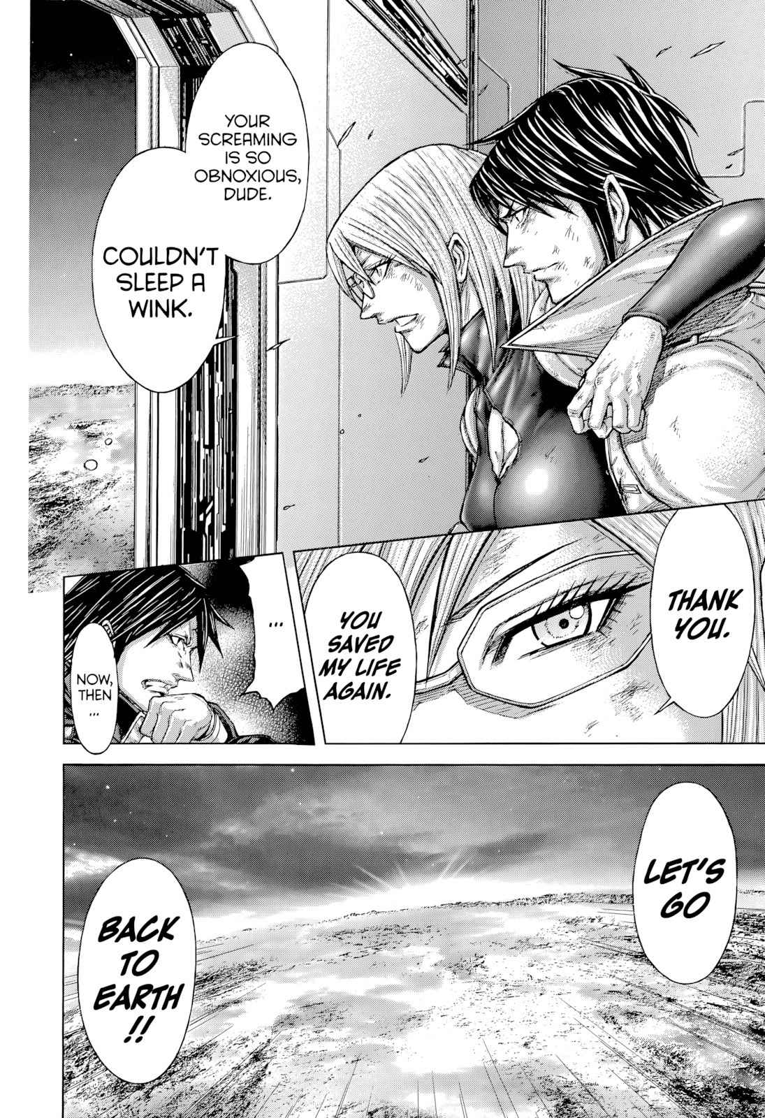 Terra Formars Chapter 133 page 15 - Chapter 133: KISS: Breath
