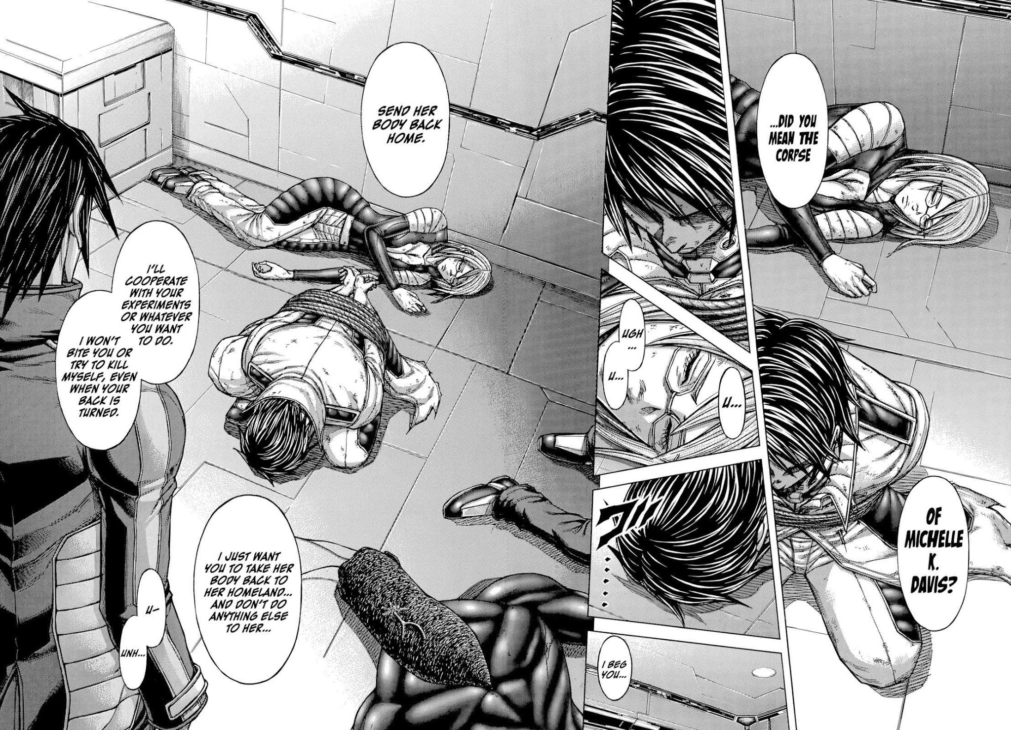 Terra Formars Chapter 133 page 8 - Chapter 133: KISS: Breath