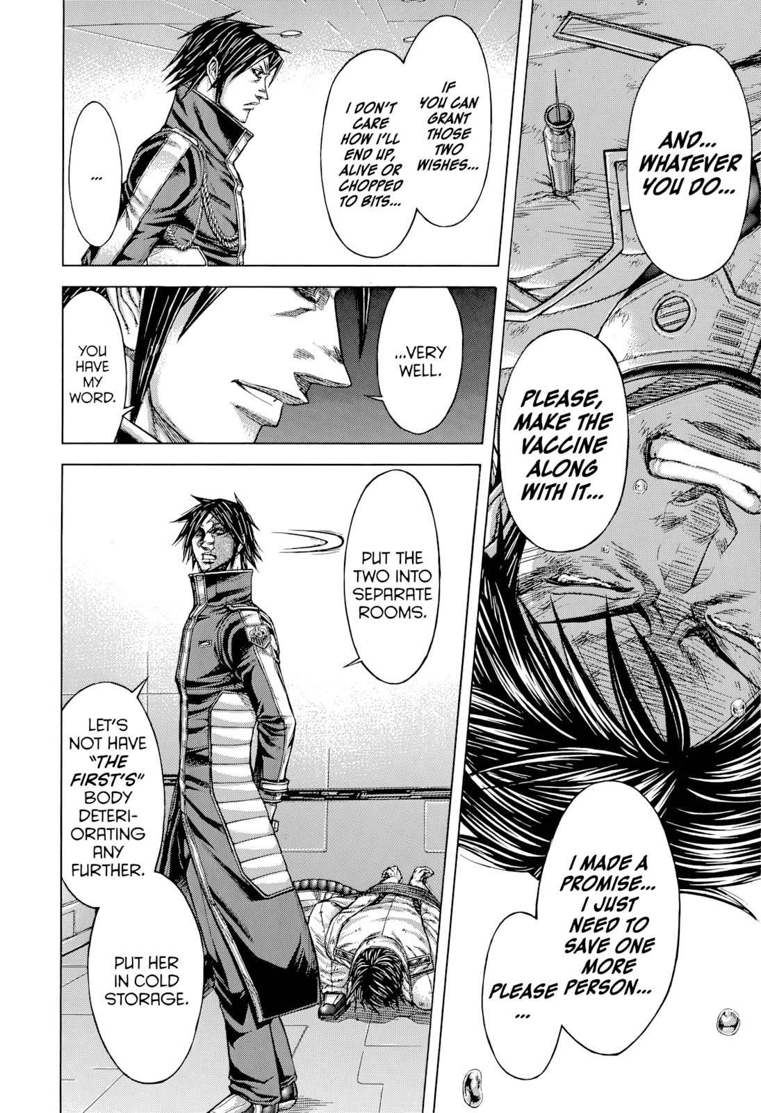 Terra Formars Chapter 133 page 9 - Chapter 133: KISS: Breath