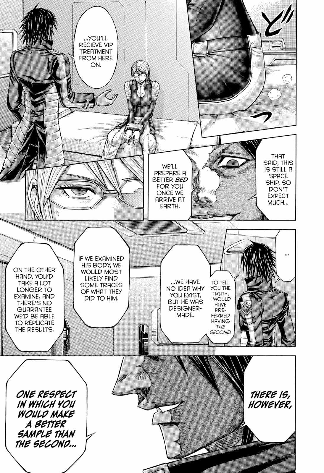 Terra Formars Chapter 135 page 11 - Chapter 135: ALL OF YOU IN MY MEMORY IS STILL SHINING IN MY HEART: Tears
