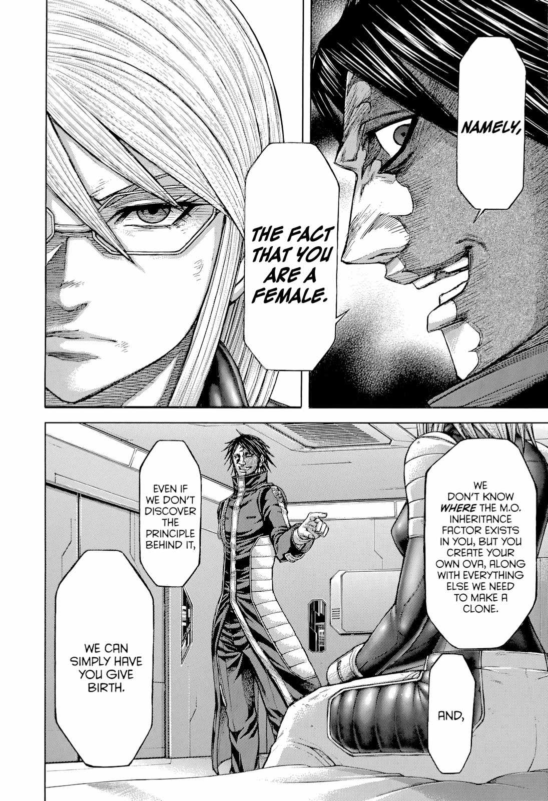 Terra Formars Chapter 135 page 12 - Chapter 135: ALL OF YOU IN MY MEMORY IS STILL SHINING IN MY HEART: Tears