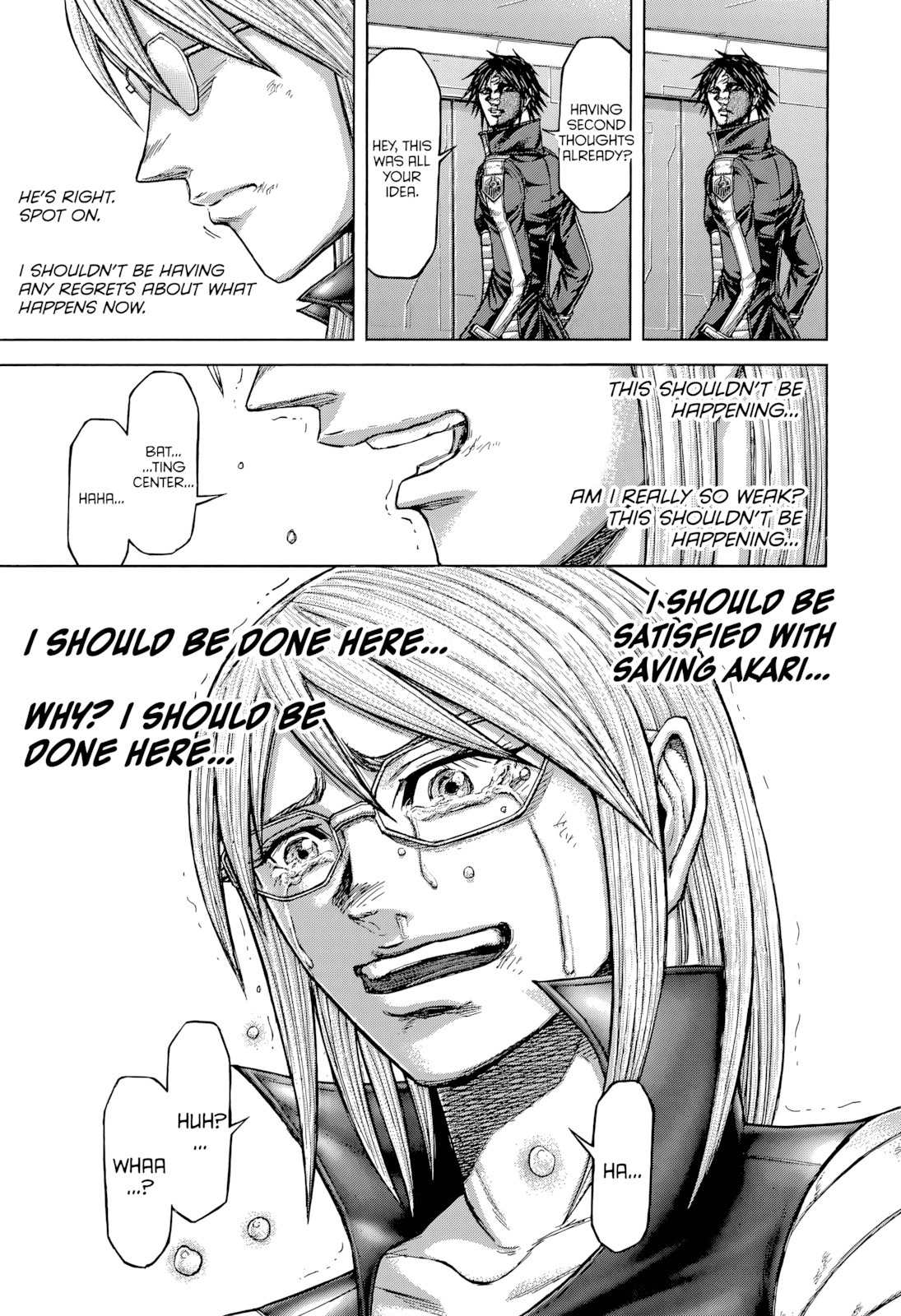 Terra Formars Chapter 135 page 15 - Chapter 135: ALL OF YOU IN MY MEMORY IS STILL SHINING IN MY HEART: Tears