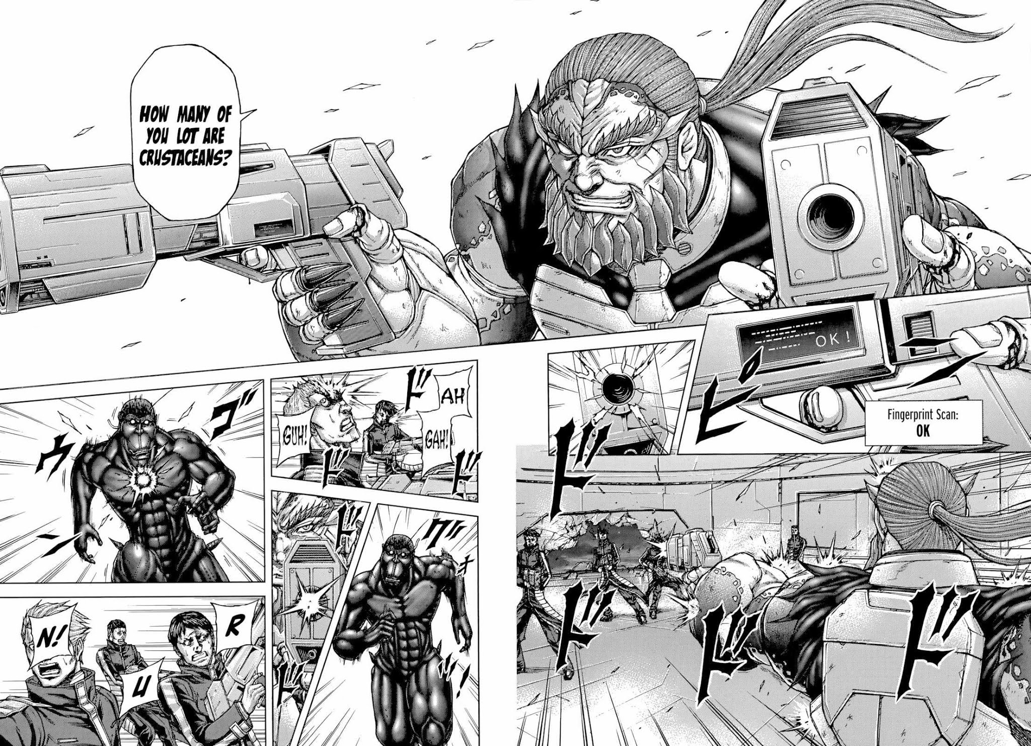 Terra Formars Chapter 136 page 12 - Chapter 136: THE NORTHERN WAR GOD: Emperor of the North Pole