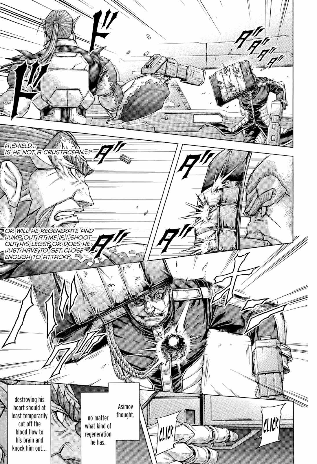 Terra Formars Chapter 136 page 14 - Chapter 136: THE NORTHERN WAR GOD: Emperor of the North Pole