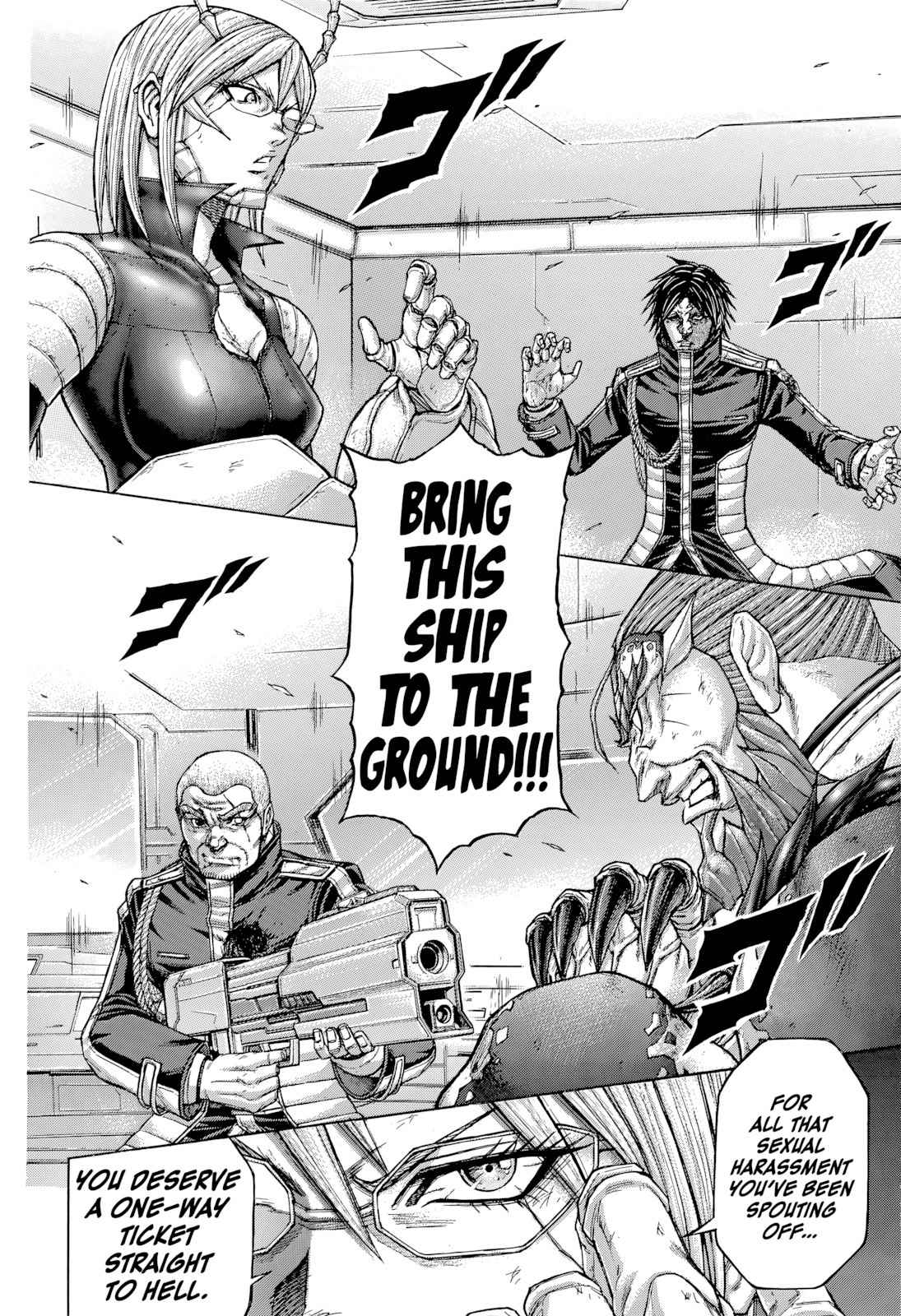 Terra Formars Chapter 136 page 17 - Chapter 136: THE NORTHERN WAR GOD: Emperor of the North Pole