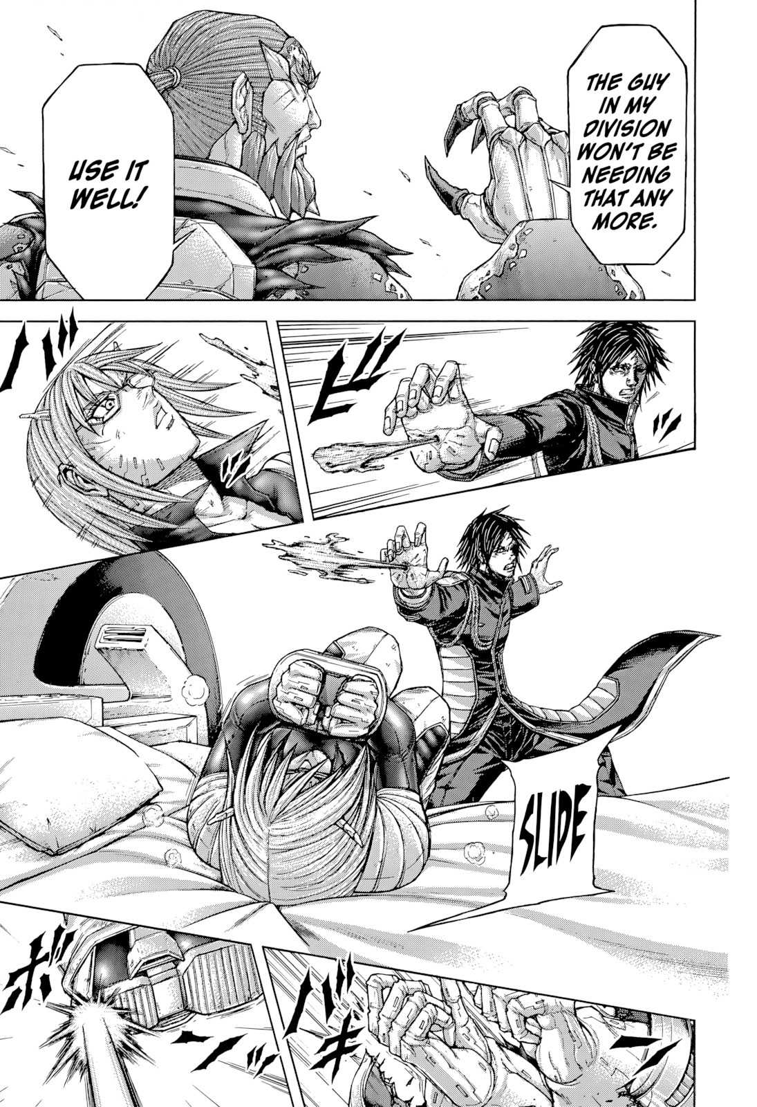 Terra Formars Chapter 136 page 9 - Chapter 136: THE NORTHERN WAR GOD: Emperor of the North Pole