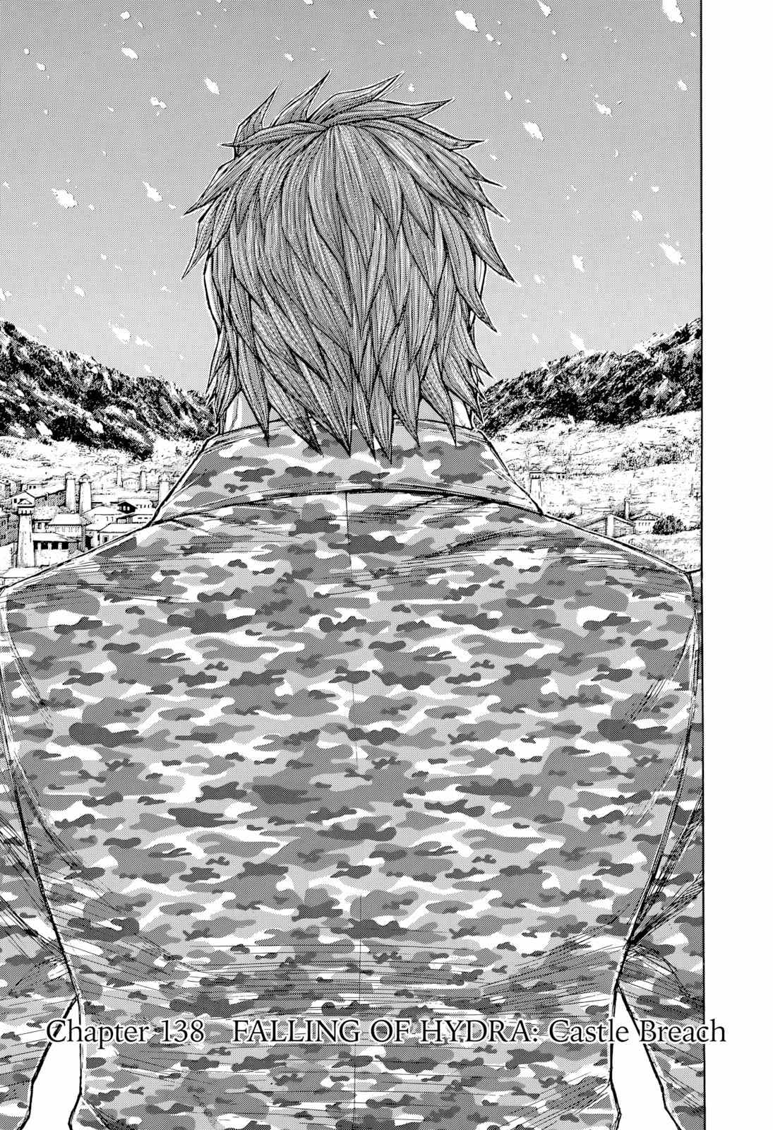 Terra Formars Chapter 138 page 1 - Chapter 138: FALLING OF HYDRA: Castle Breach