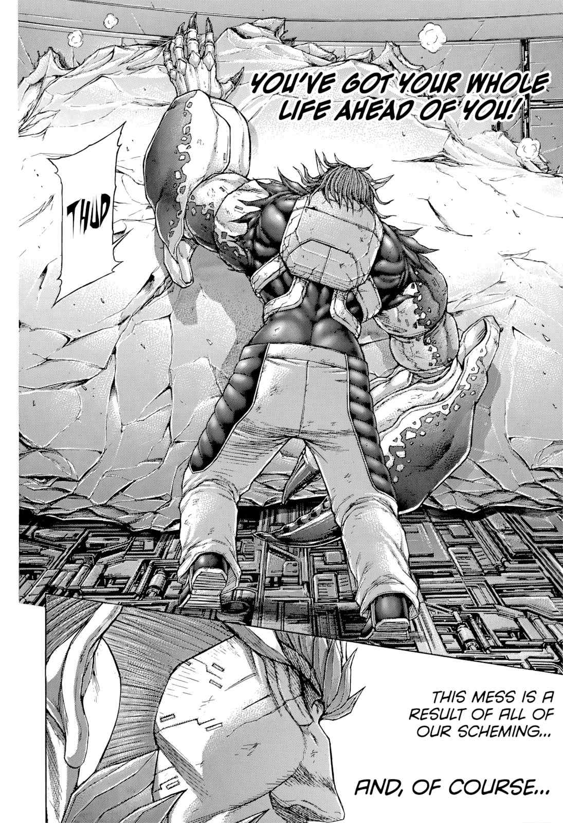 Terra Formars Chapter 138 page 10 - Chapter 138: FALLING OF HYDRA: Castle Breach
