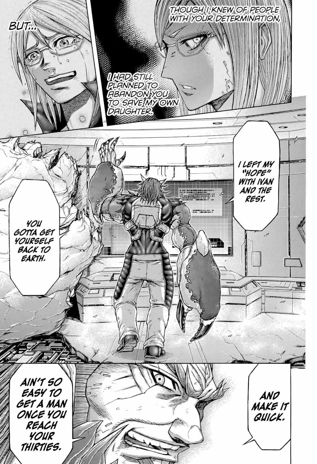 Terra Formars Chapter 138 page 11 - Chapter 138: FALLING OF HYDRA: Castle Breach